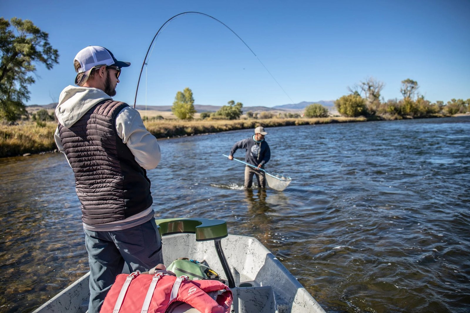 Camp Creek Outfitters on the water in Montana