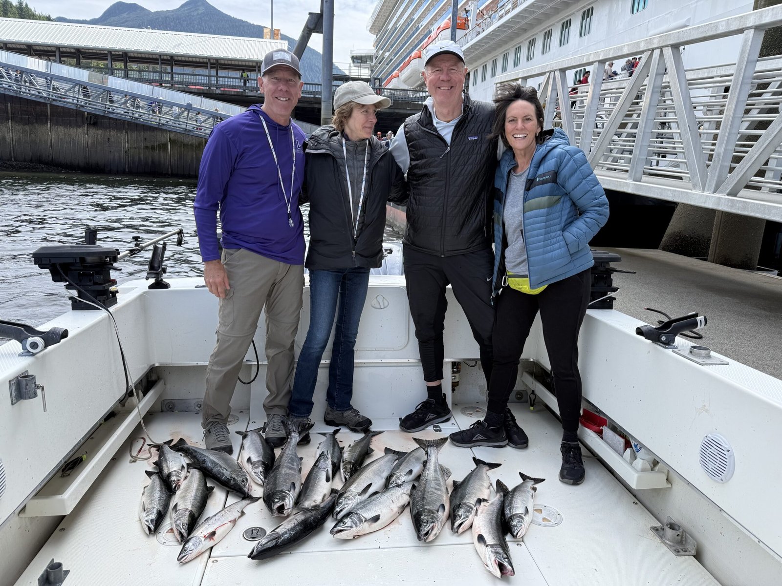 On the Nichols Passage, photographed by Campbell's Fishing Charters