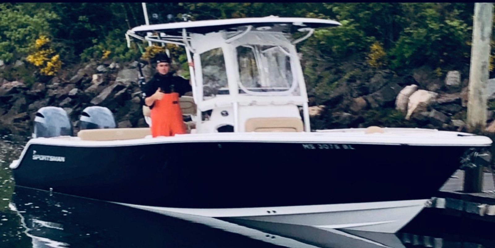 Water where guides here run scup trips, photographed by Cape Cod Charter Guys