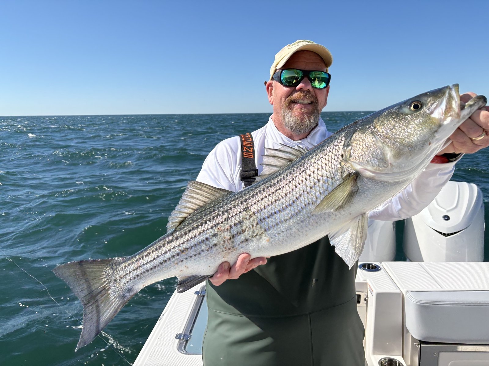 Capt. Dan Wood Guide Service on the water in Connecticut