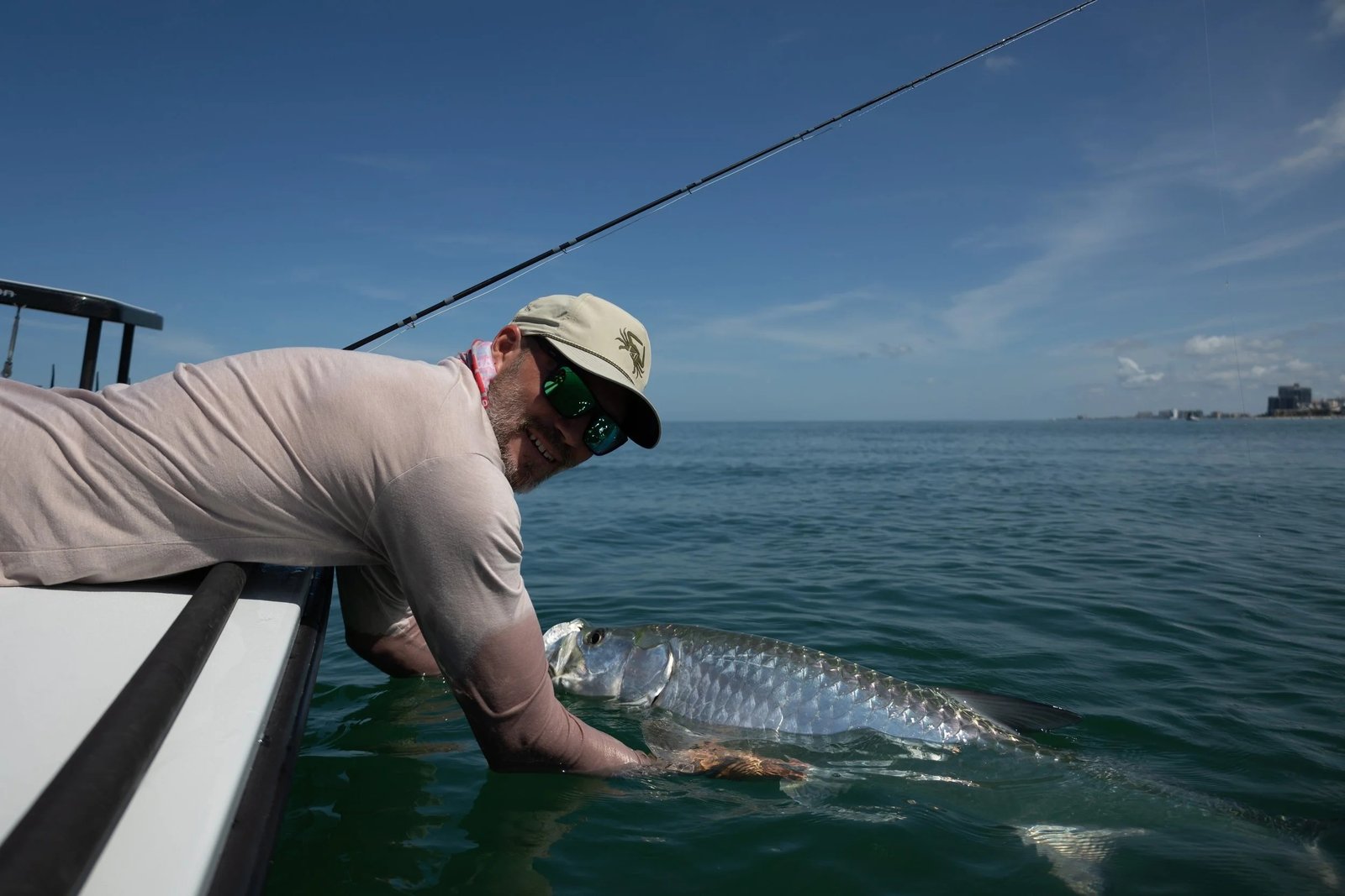 A working guide partway through a trip, photographed by Captain Austin McWhorter Fly Fishing Guide in FL