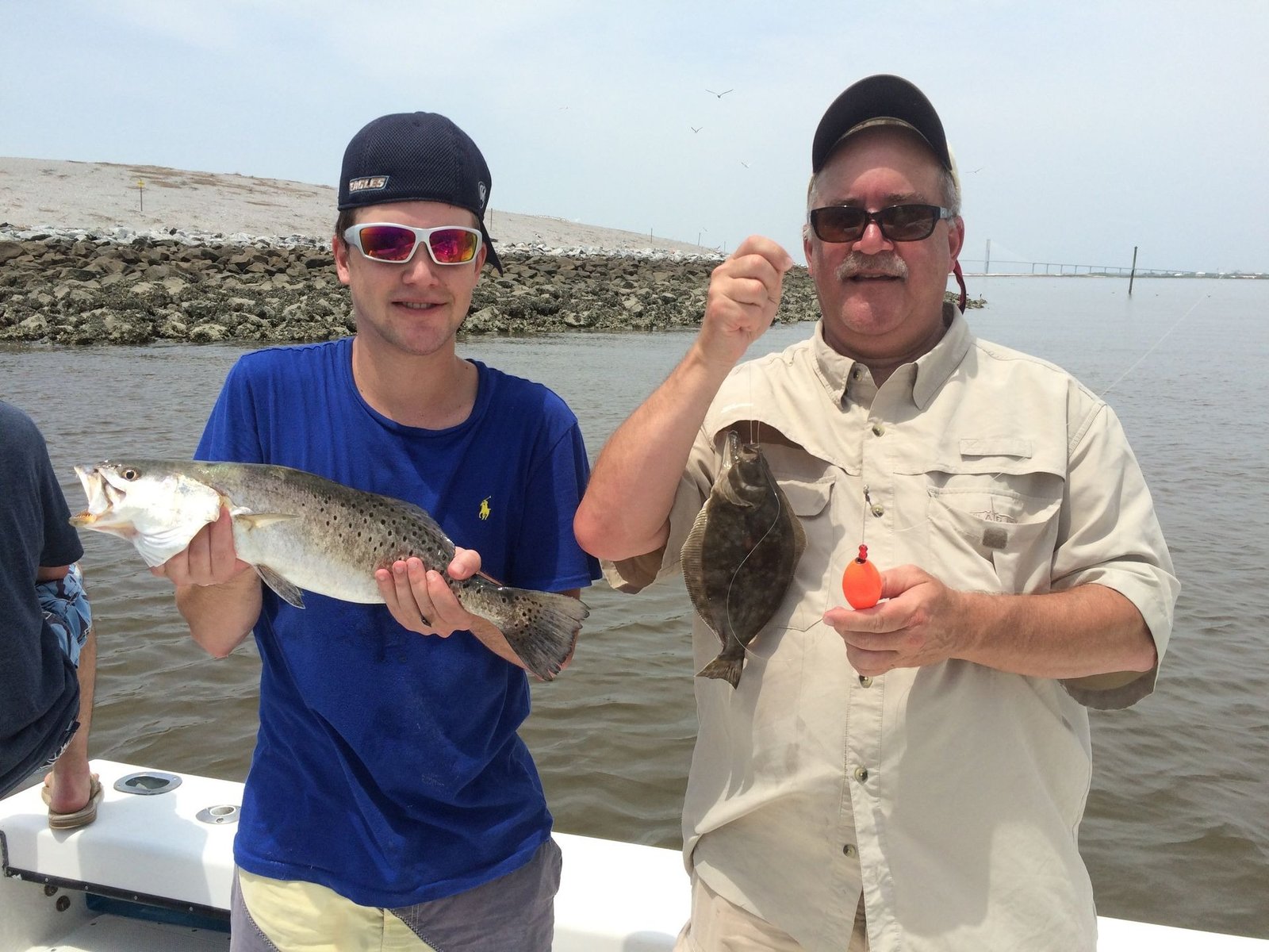 Time on the water from a working guide's operation, photographed by Captain Mark Noble in GA