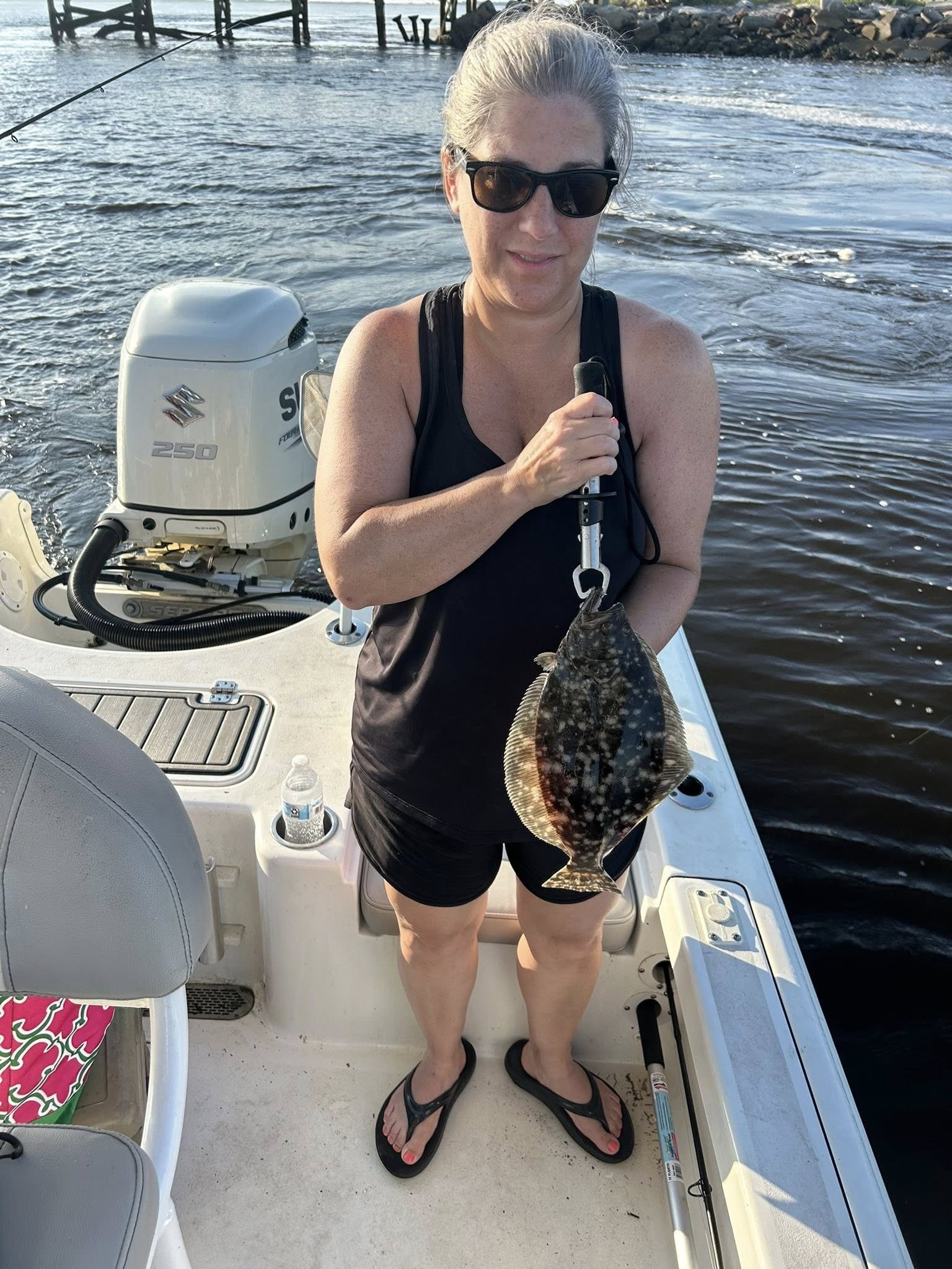 Carolina Fly Guy on the water in North Carolina