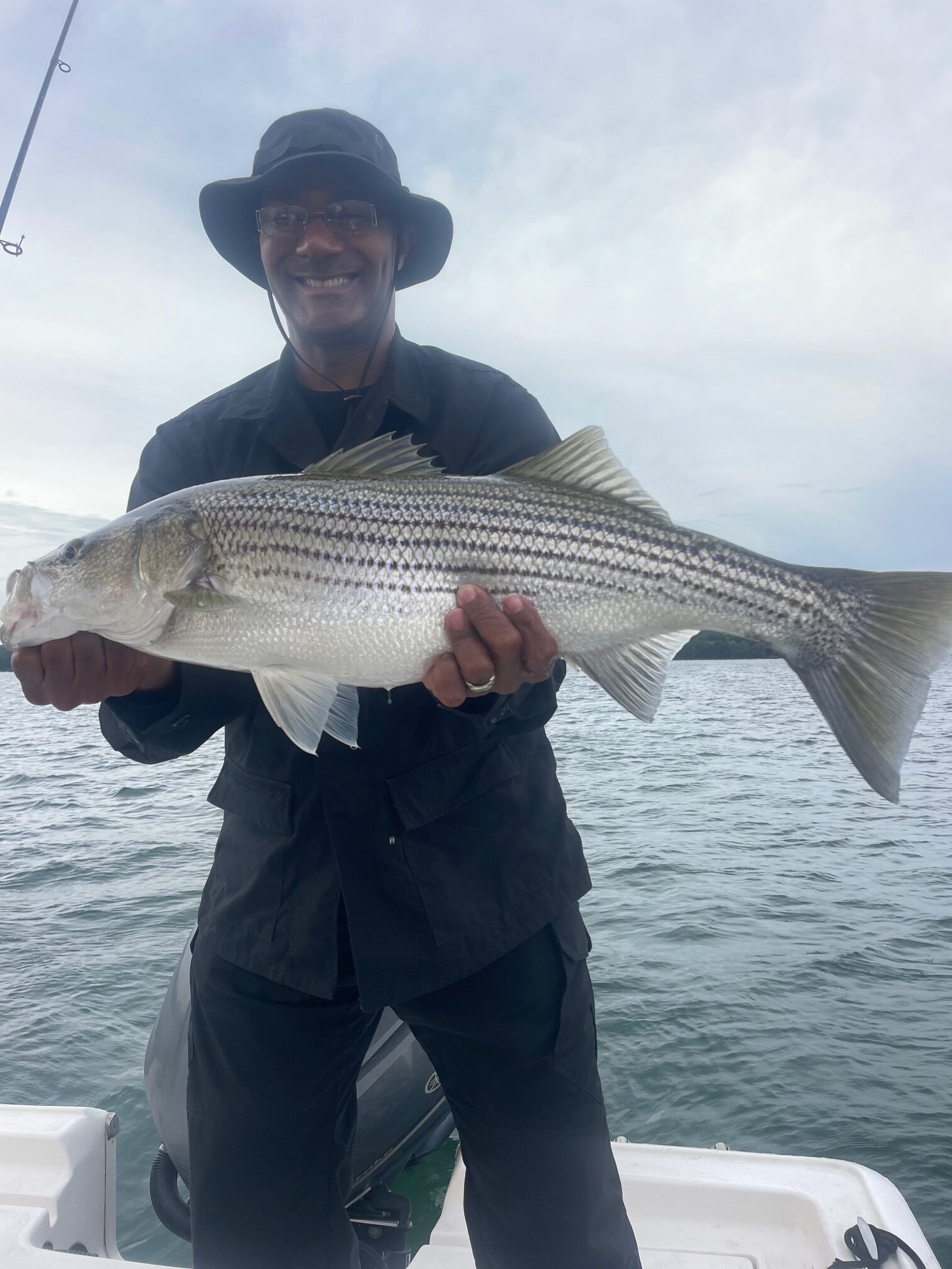 On the Lake Lanier, photographed by Catching Not Fishing Guide Service