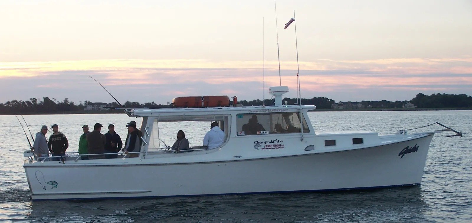 Chesapeake Bay Sport Fishing on the water in Maryland