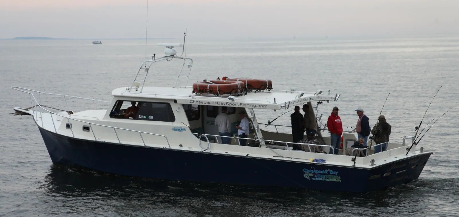 Chesapeake Bay Sport Fishing on the water in Maryland