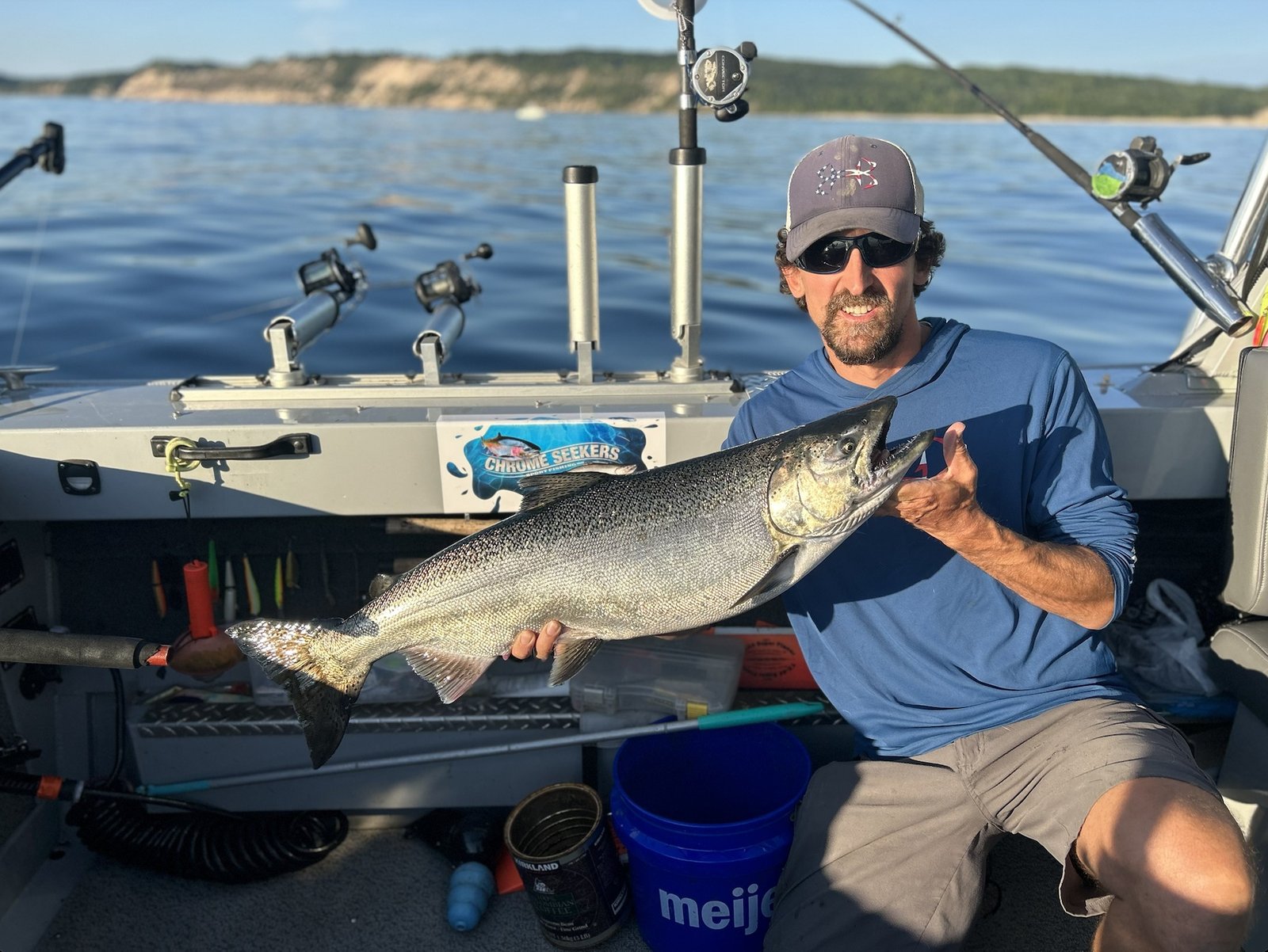 On the Crystal Lake, photographed by Chromeseekers Sportfishing
