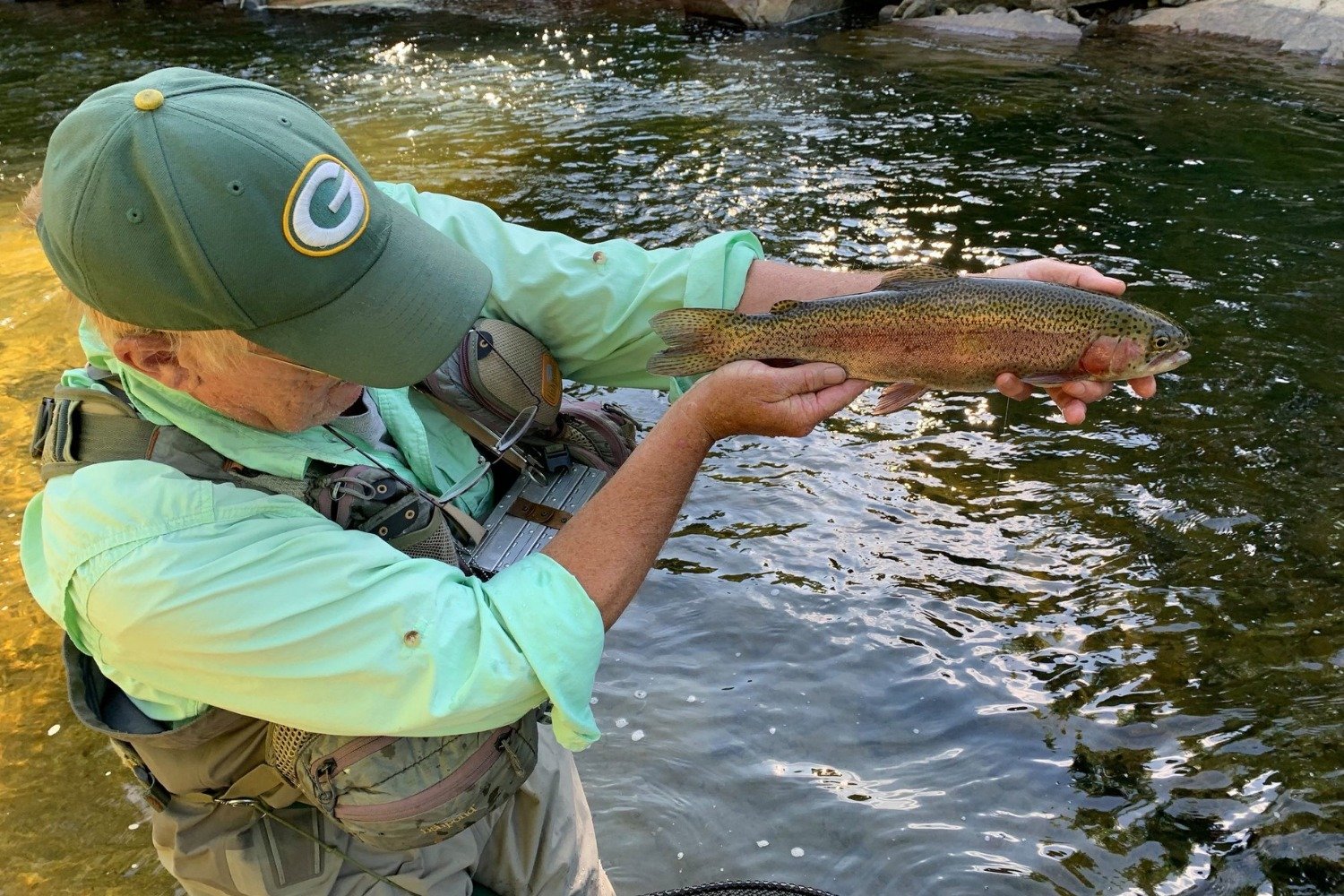 The working end of a guided day, photographed by Chuck Kashner's Guide Service in VT