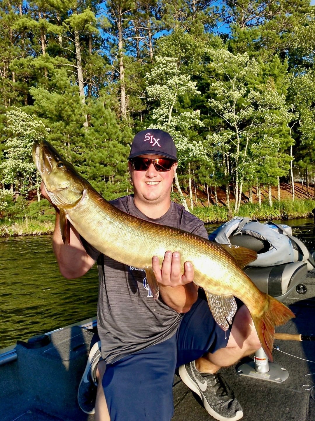 On the Grindstone Lake, photographed by Chuck Roehl's Guide Service