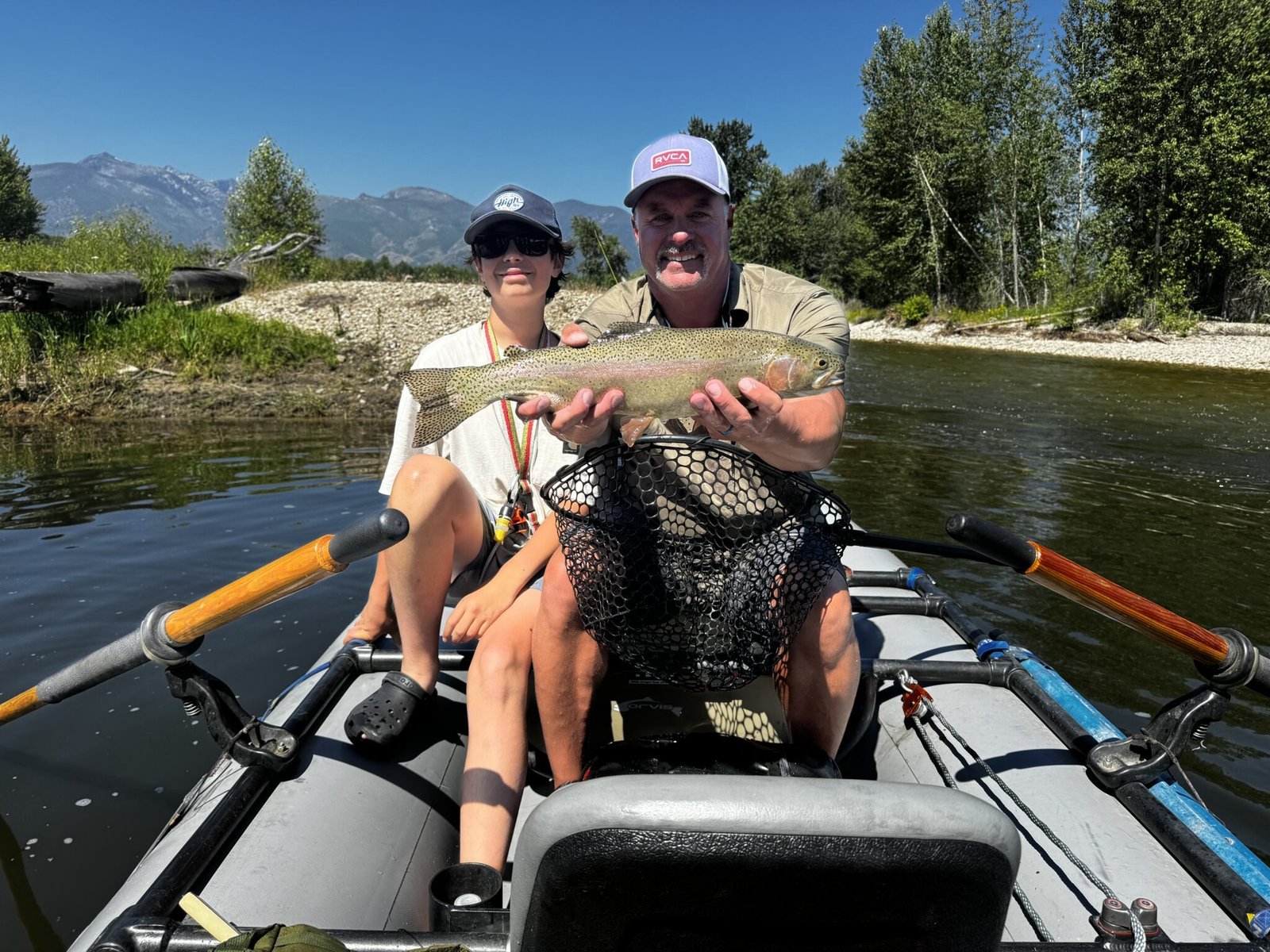 On the Rock Creek, photographed by Clear Creek Outfitters
