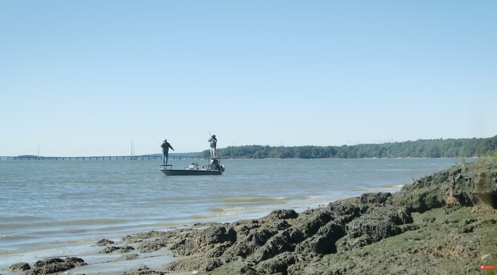 A guide at work during a trip, photographed by Coastal Fly Angler in ME