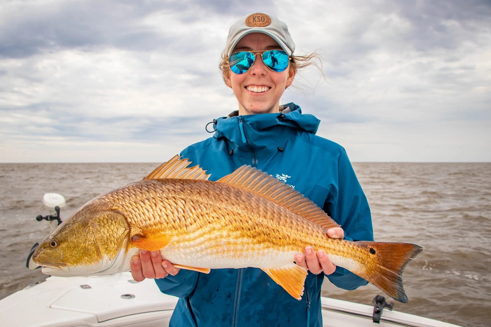 A guided day underway, photographed by Coastal Waters Outfitters in MS