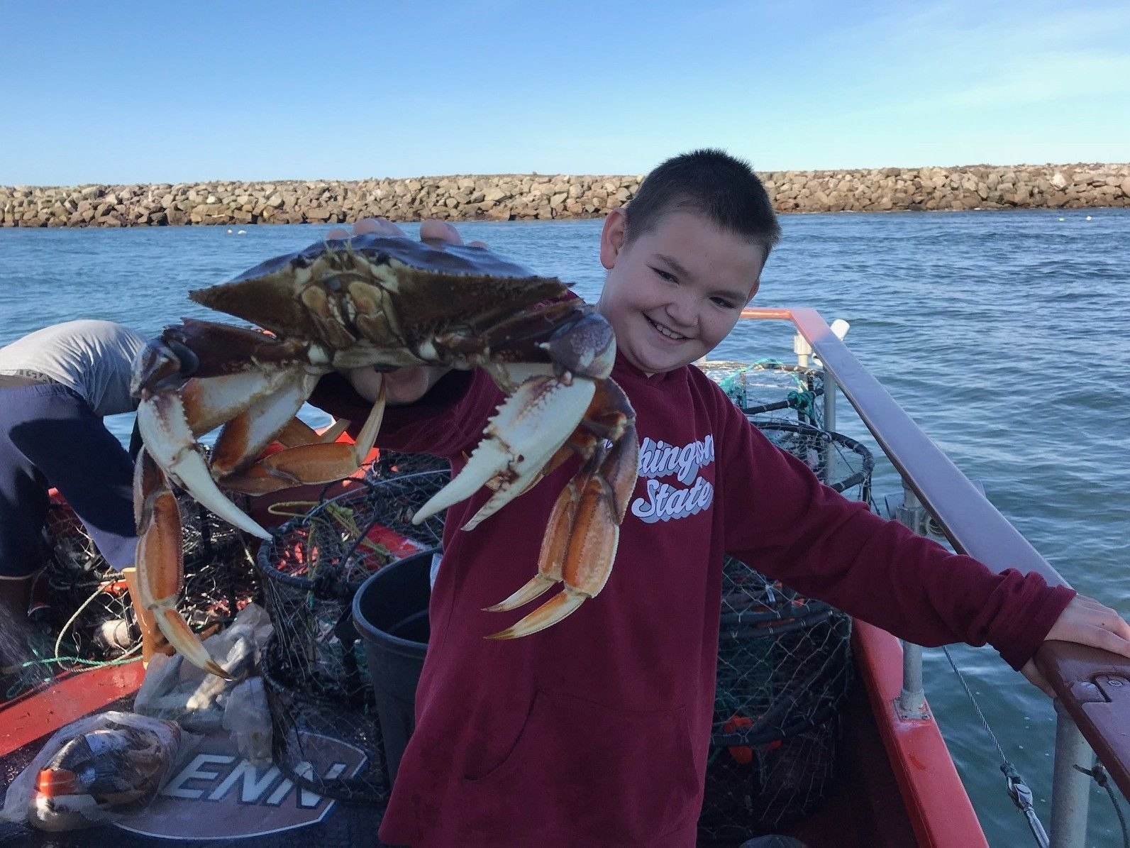 On the Pacific Ocean, photographed by Coho Charters