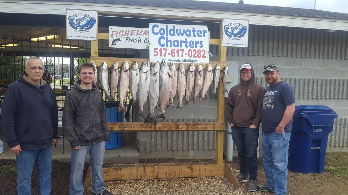 Coldwater Charters on Lake Michigan