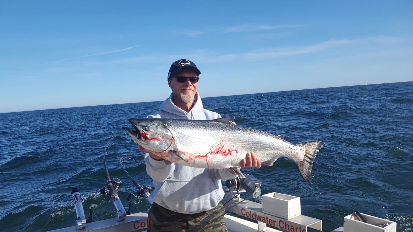 Coldwater Charters on the water in Michigan