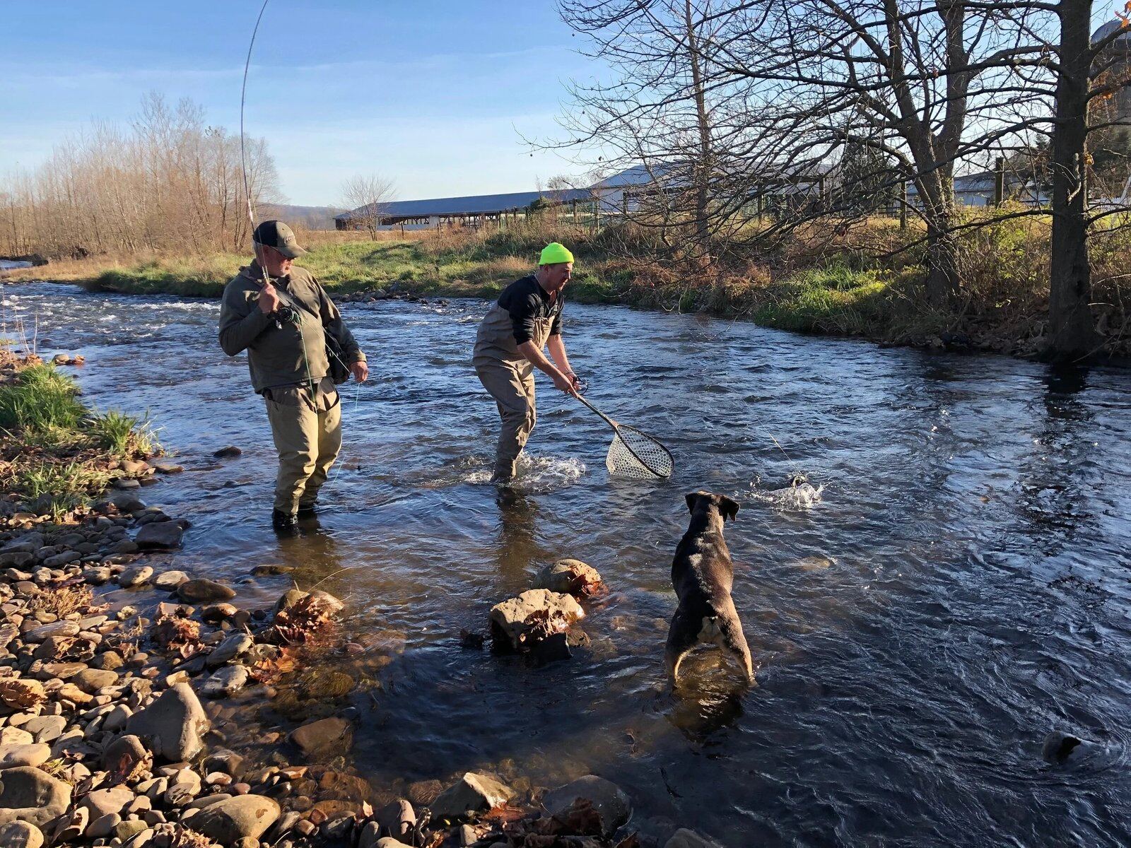 On the Jackson River, photographed by Cool Water Outfitters