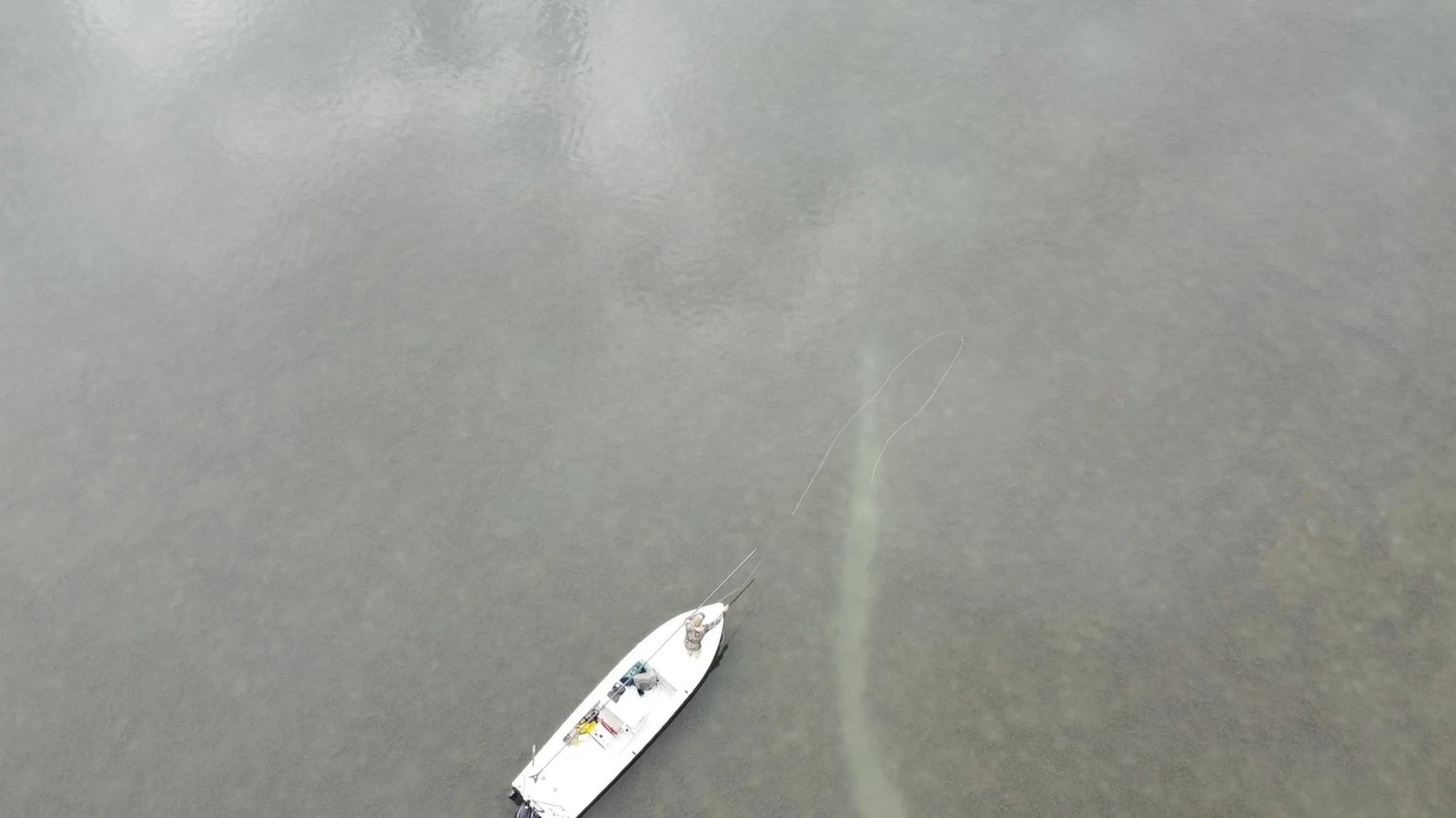 Time on the water from a working guide's operation, photographed by Corpus Christi Port Aransas Saltwater Fly Fishing Charter in TX