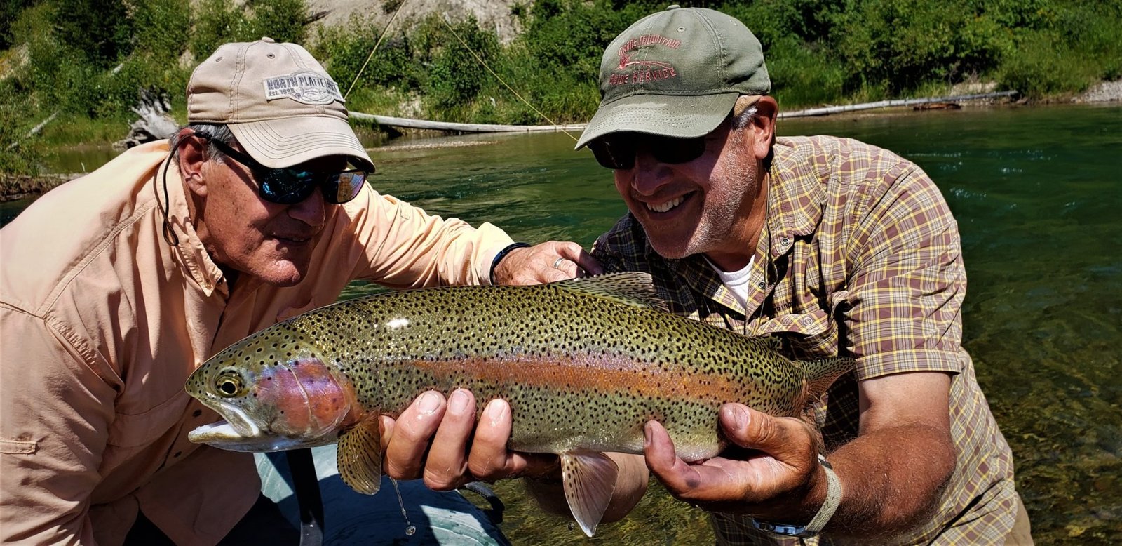 The working end of a guided day, photographed by Crane Mountain Guide Service in MT