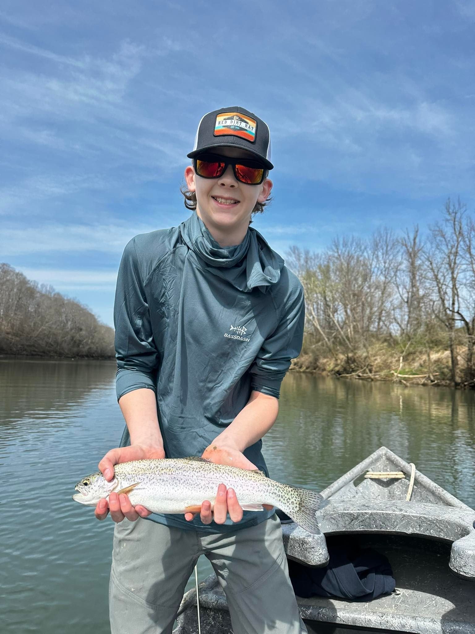On the Cumberland River, photographed by Cumberland Trout Bum