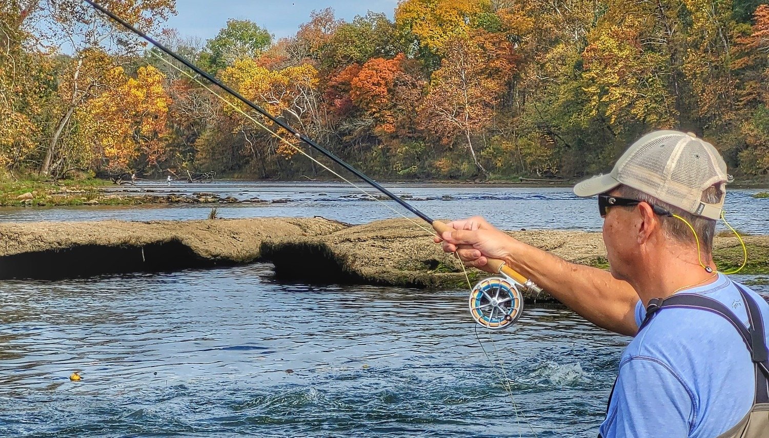 The working end of a guided day, photographed by Dally's Ozark Fly Fisher in AR