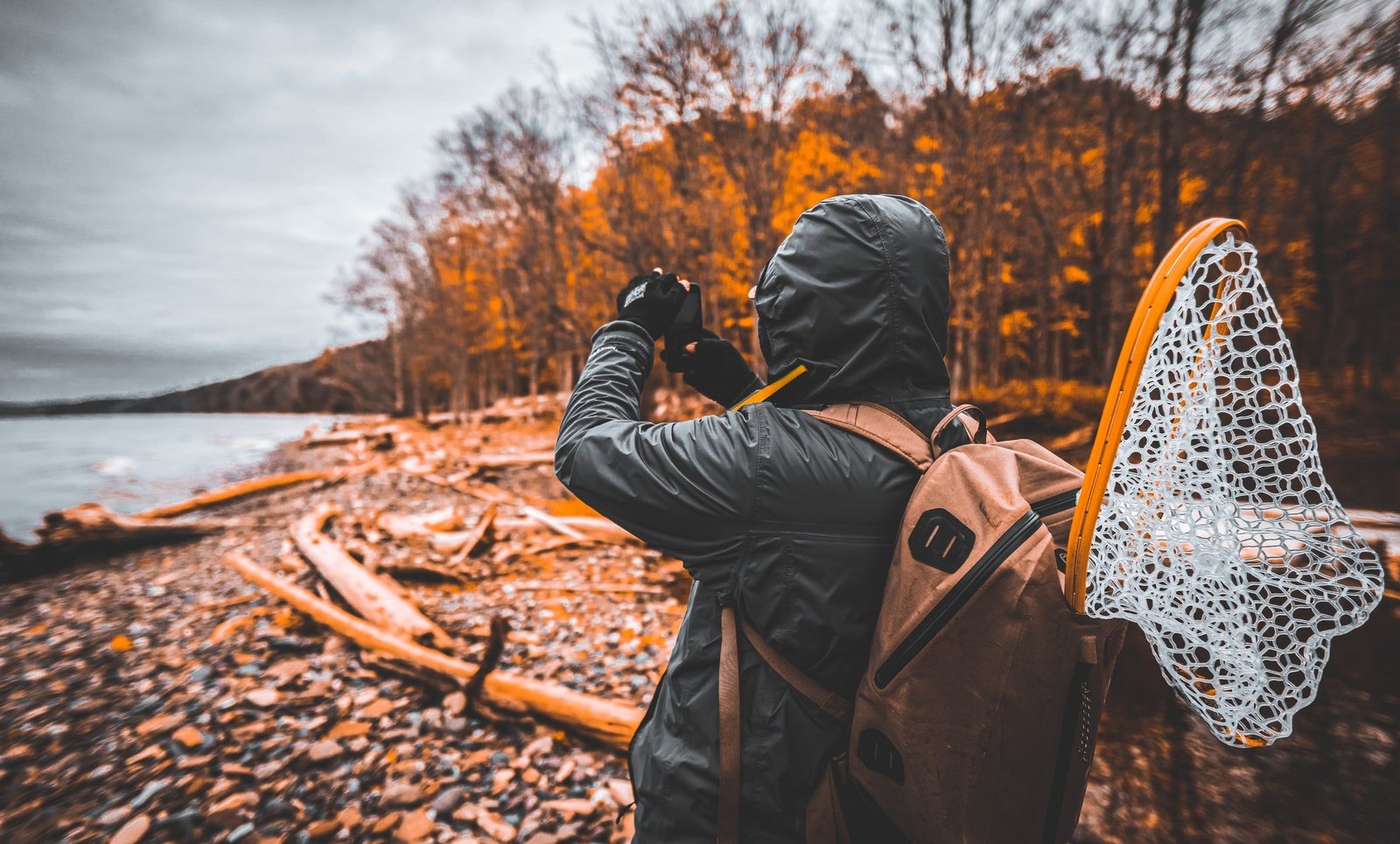 The routine of a guided day on the water, photographed by Dark Waters Fly Shop and Guide Service in MI
