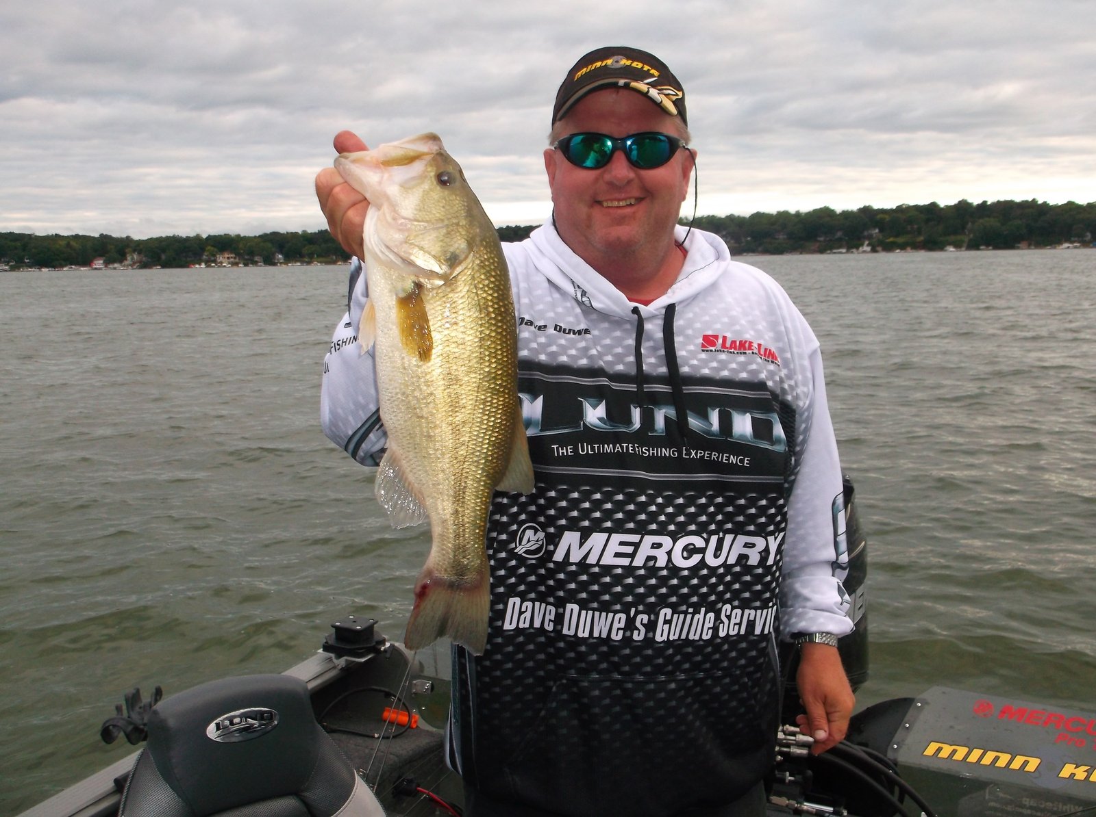 On the Lake Delavan, photographed by Dave Duwe's Guide Service