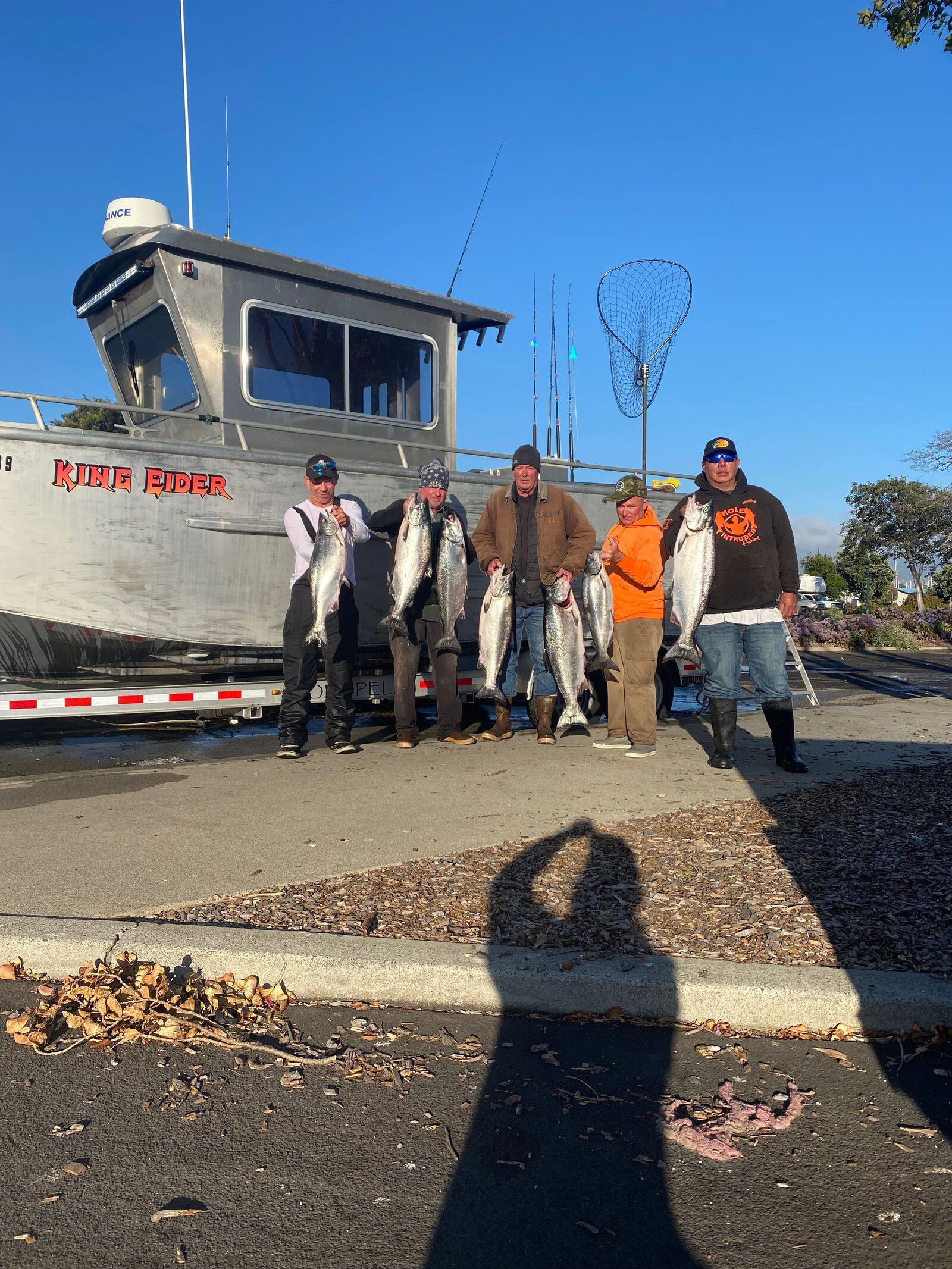Water where guides here run white sturgeon trips, photographed by David Rooney Fishing