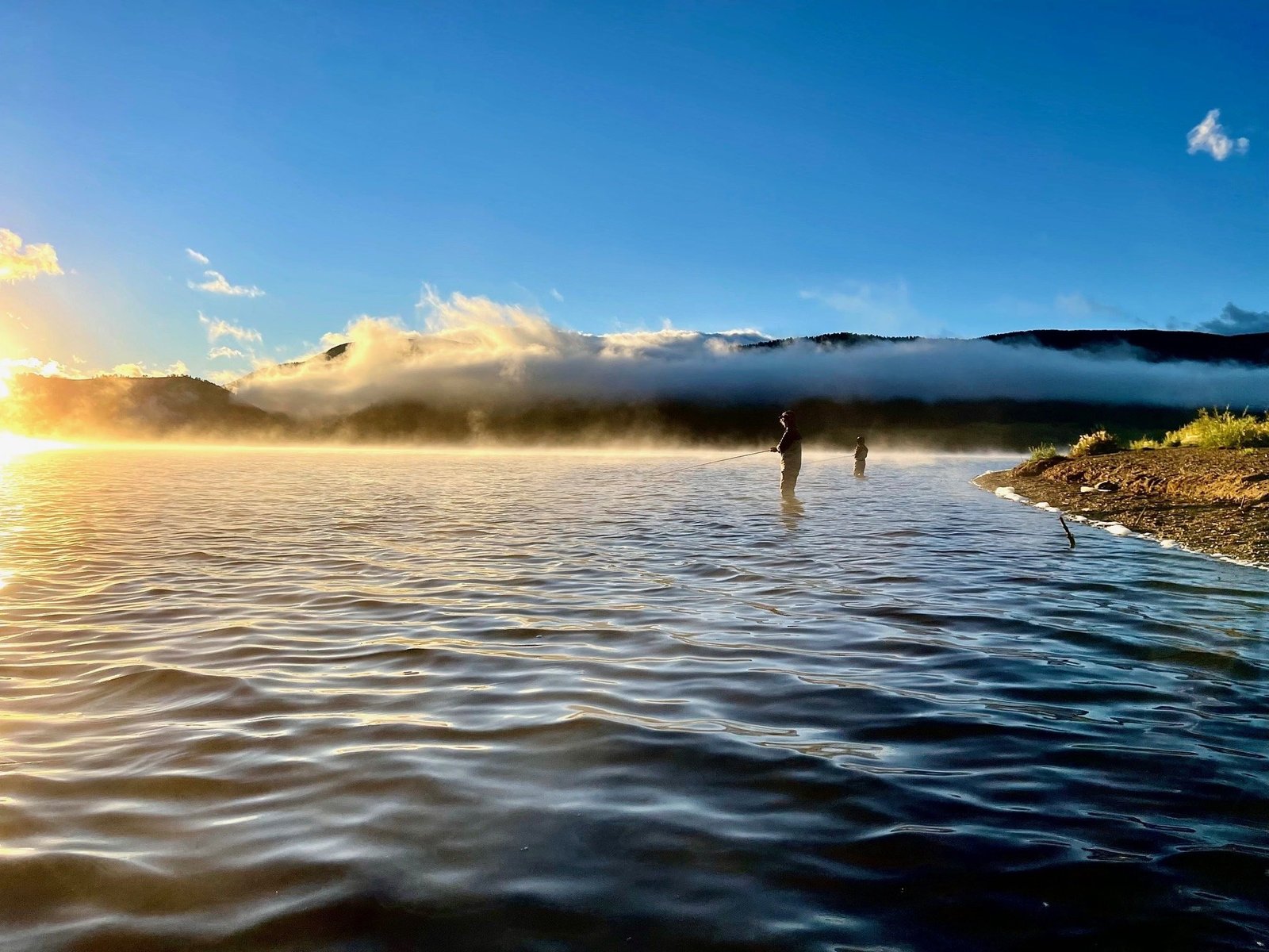 Dos Amigos Fly Shop and Tackle on the water in New Mexico
