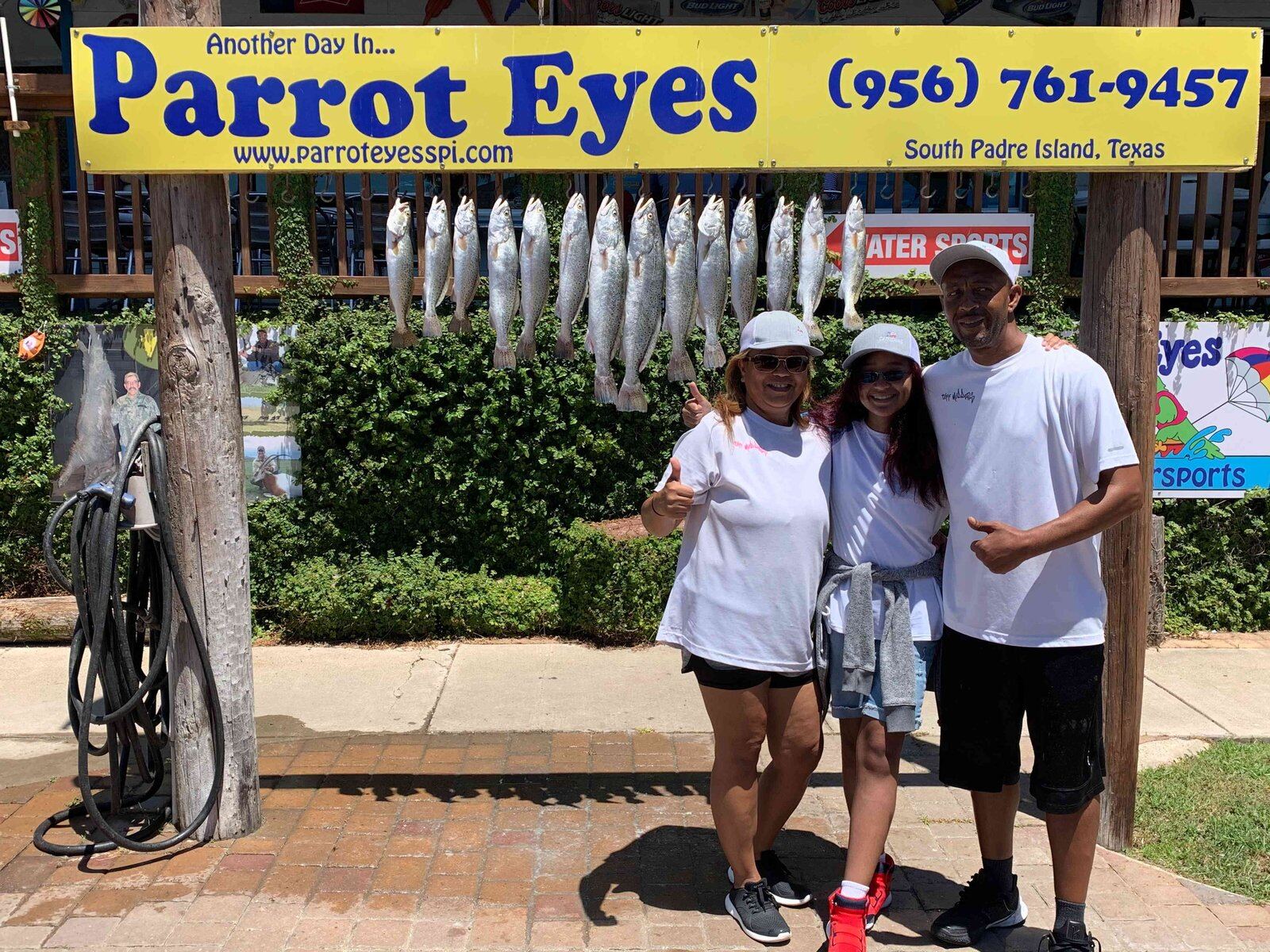 The job of guiding, mid-trip, photographed by Down South Fishing Charters in TX
