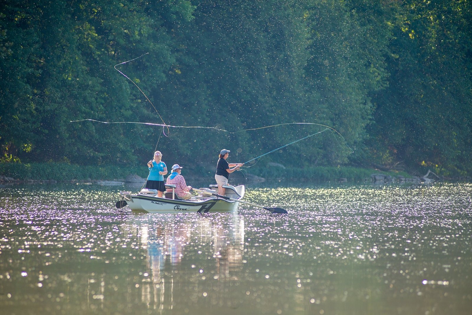 Drifted Hook Guide Service on the water in Pennsylvania