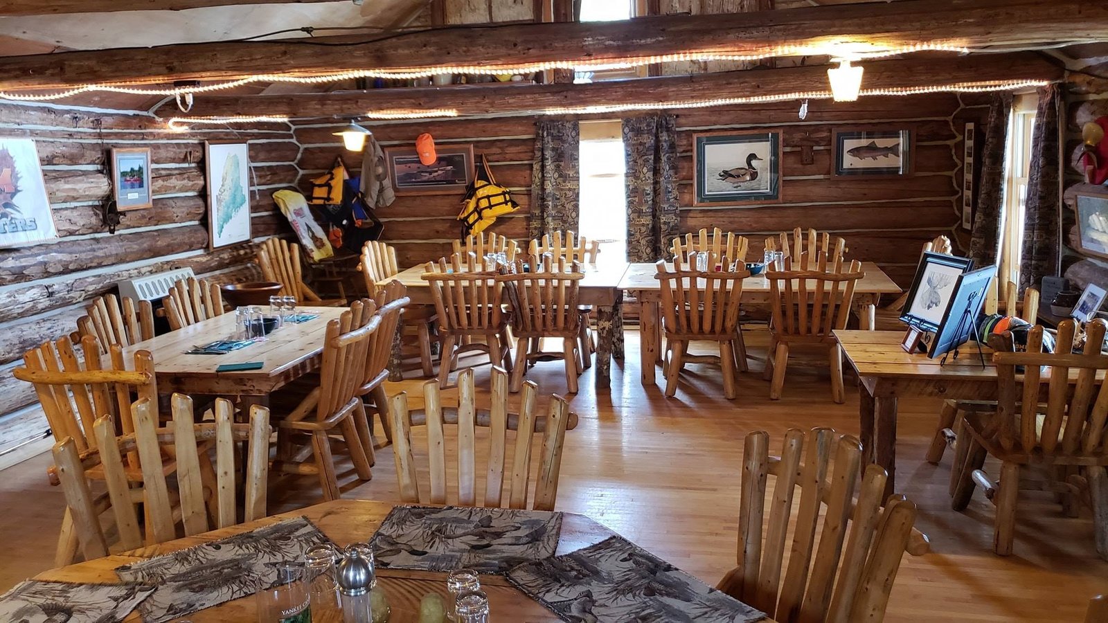 Eagle Lake Sporting Camps on the water in Maine