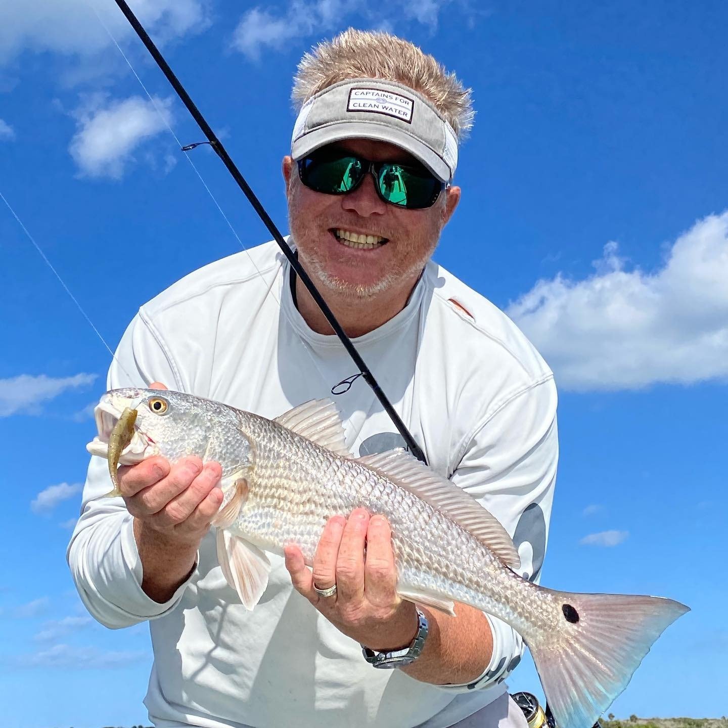 On the Mosquito Lagoon, photographed by Fat Fish Guide Service