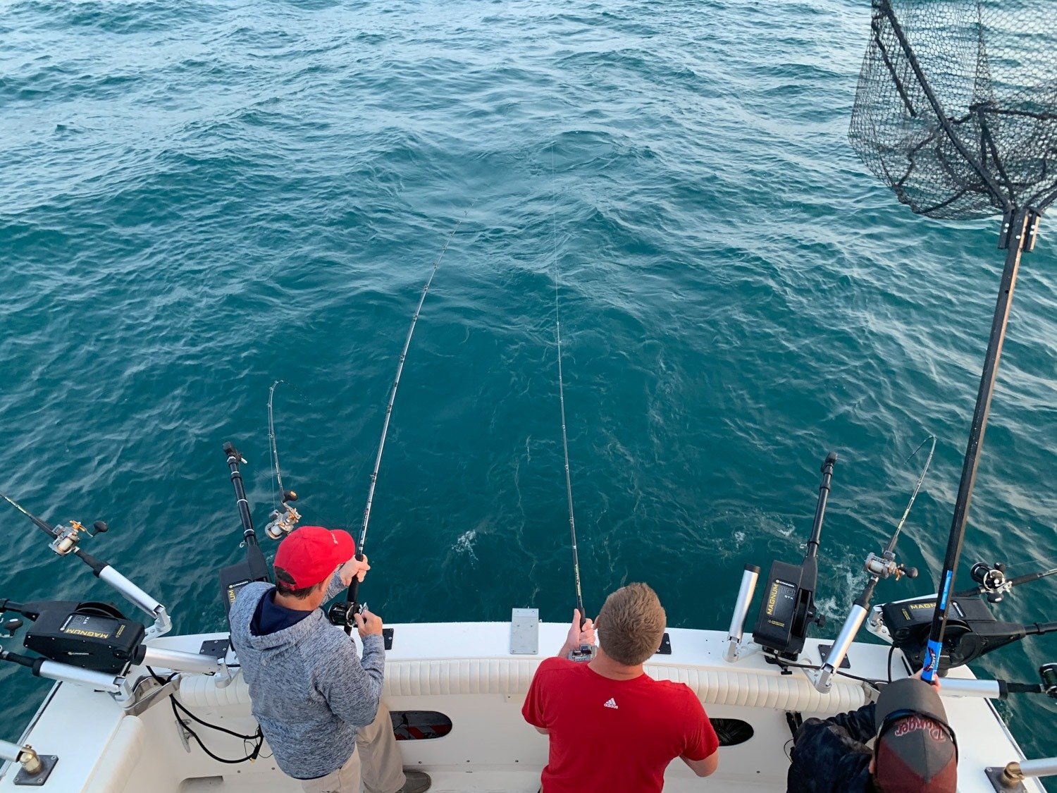 Fin N' Fly Sportfishing on the water in Wisconsin