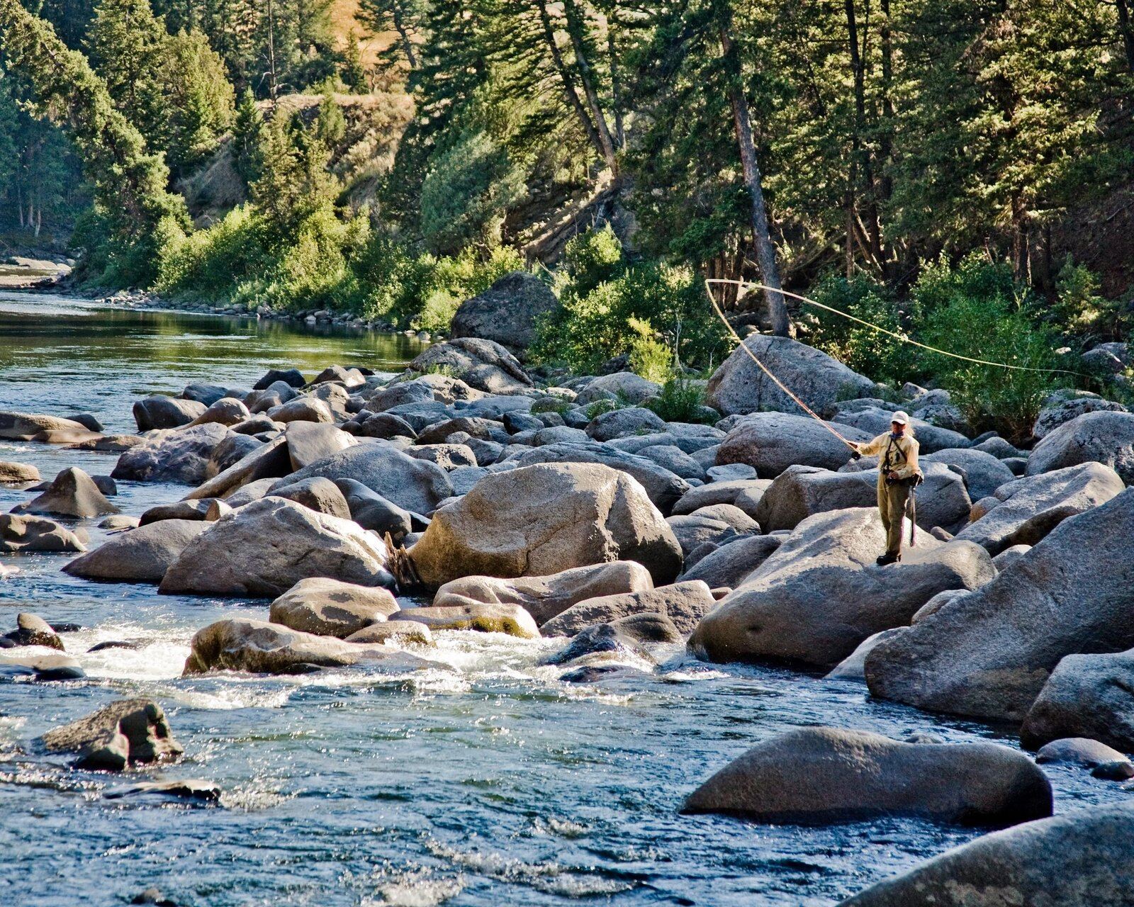 On the Henry's Fork, photographed by Firehole Ranch