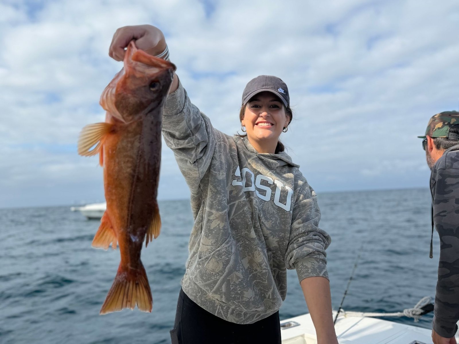 The working end of a guided day, photographed by Fish Further Charters in CA