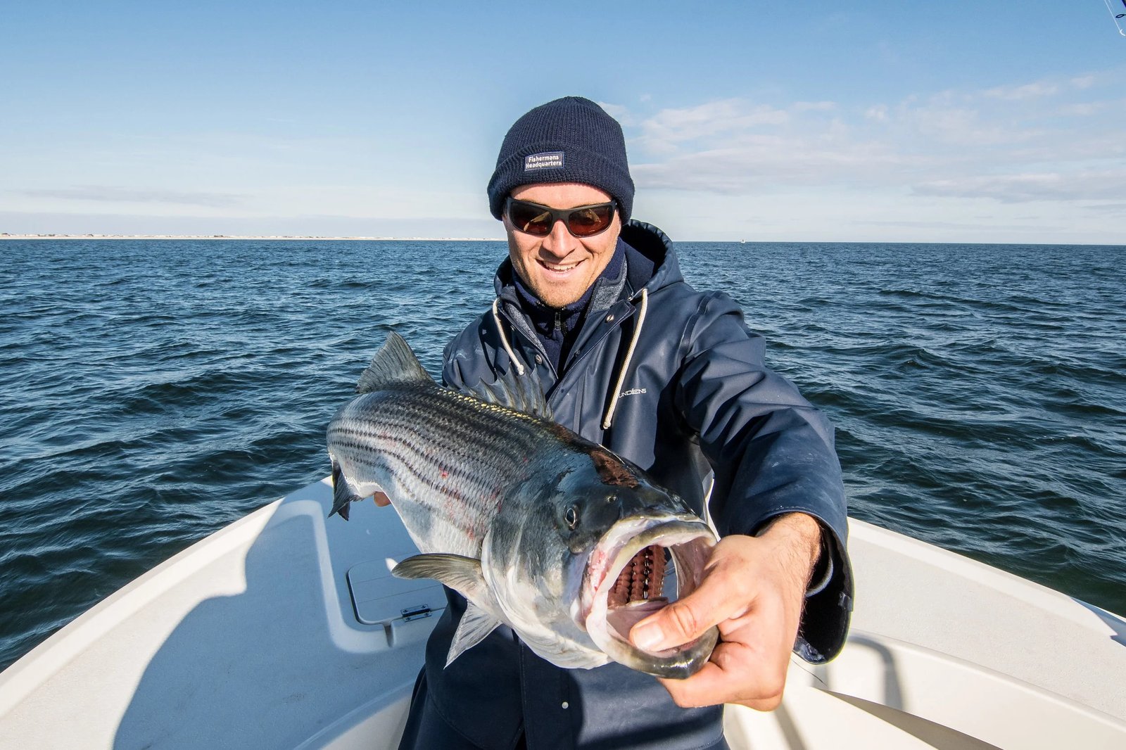 The working end of a guided day, photographed by Fish Head Charters in NJ
