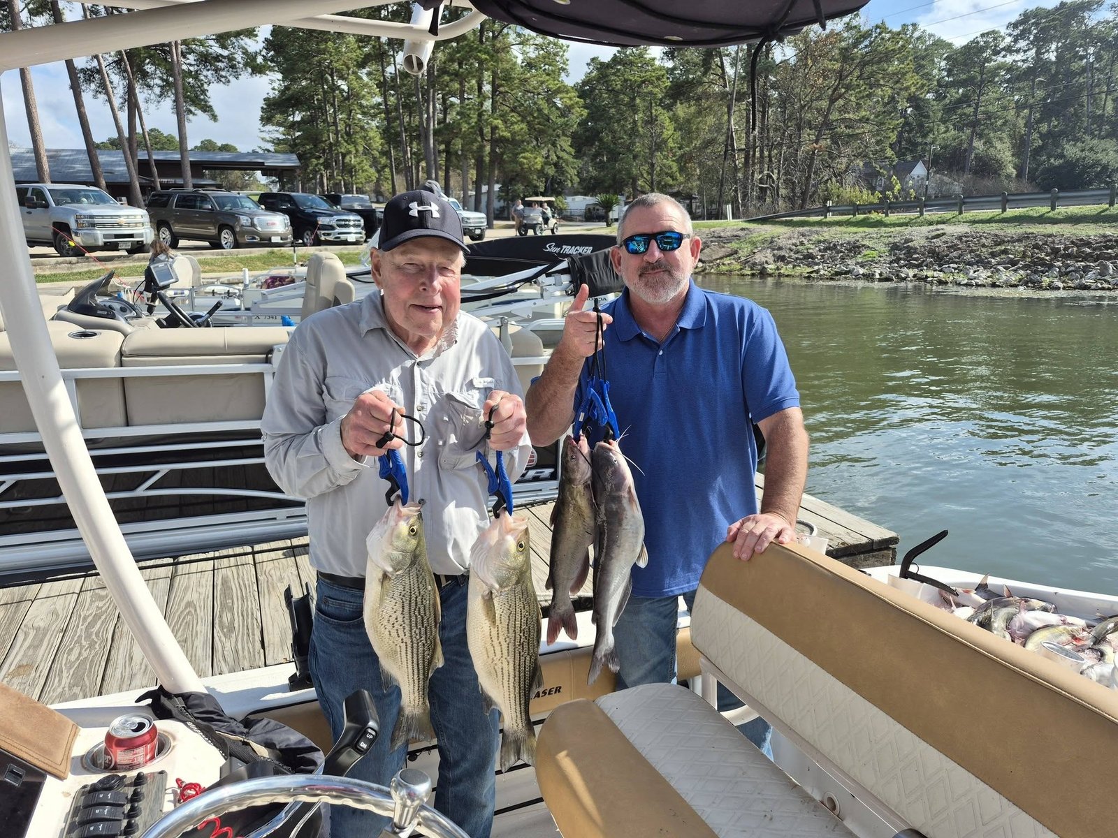 The working end of a guided day, photographed by Fish Head Water Sports in TX