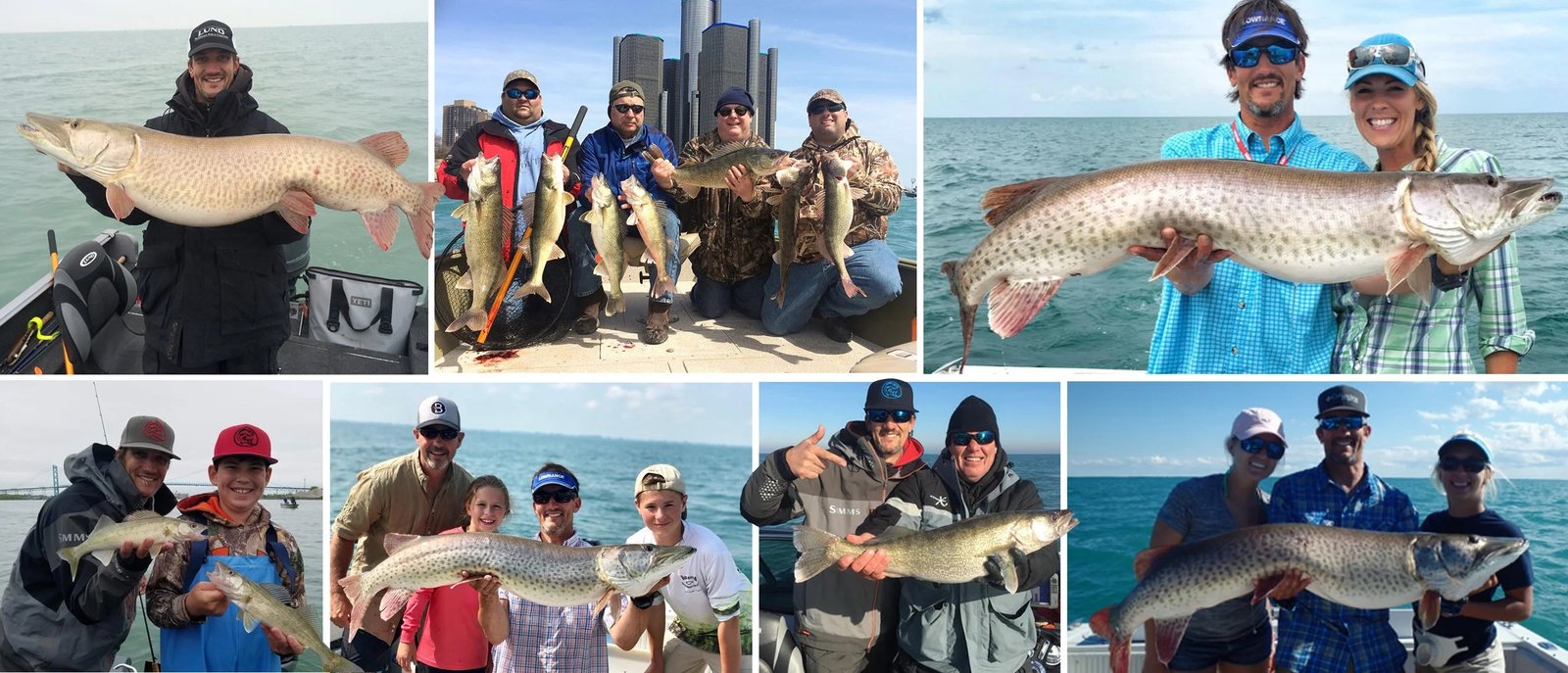 On the St. Clair River, photographed by Fish Headz Sport Fishing Charters