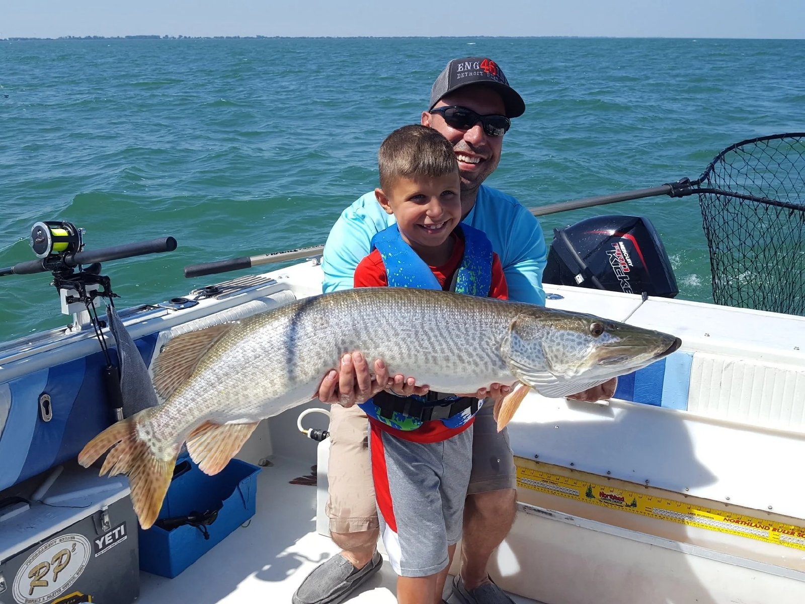 Time on the water from a working guide's operation, photographed by Fish Headz Sport Fishing Charters in MI
