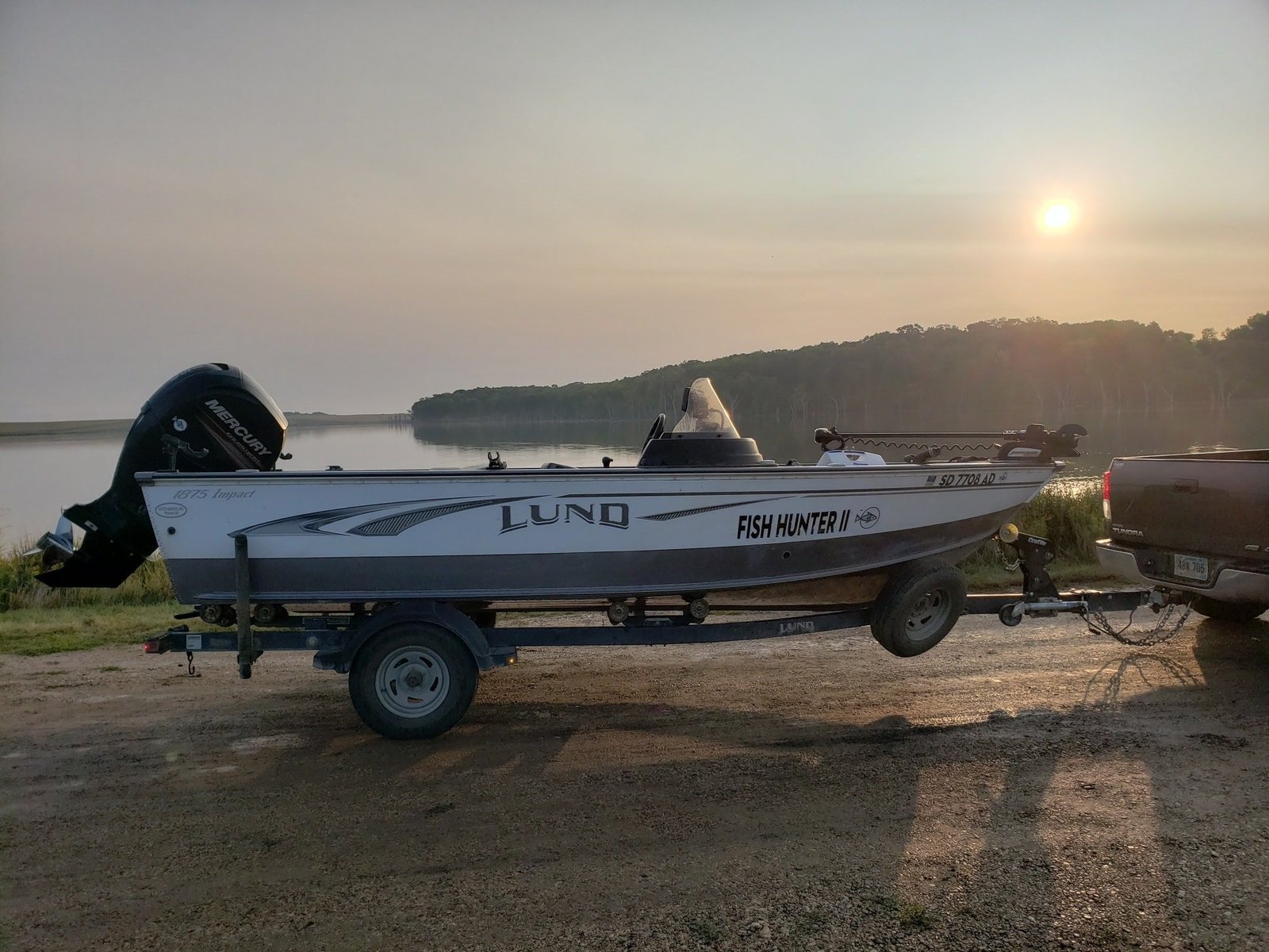 The working end of a guided day, photographed by Fish Hunter Guide Service in SD