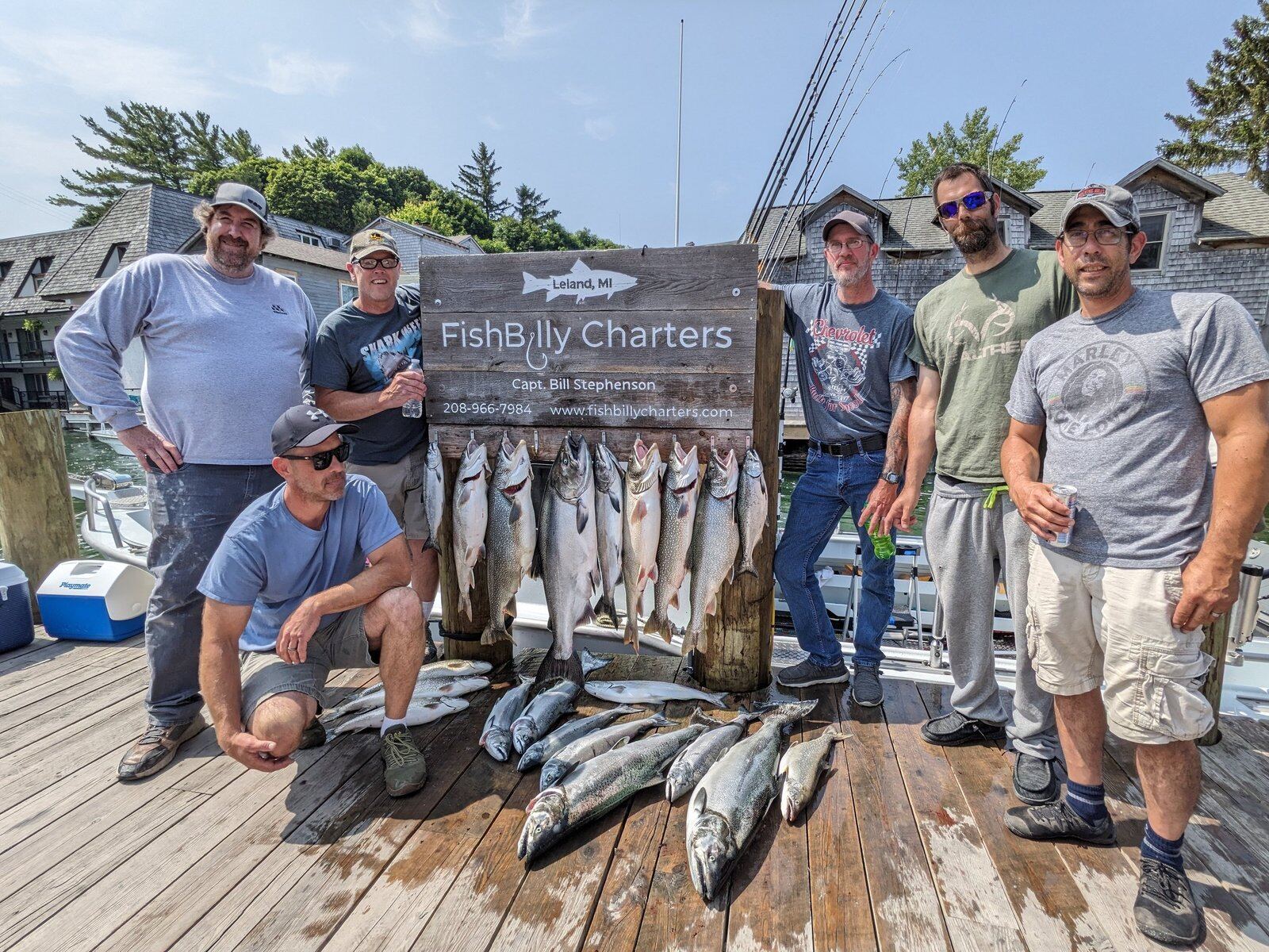 FishBilly Charters on Lake Michigan