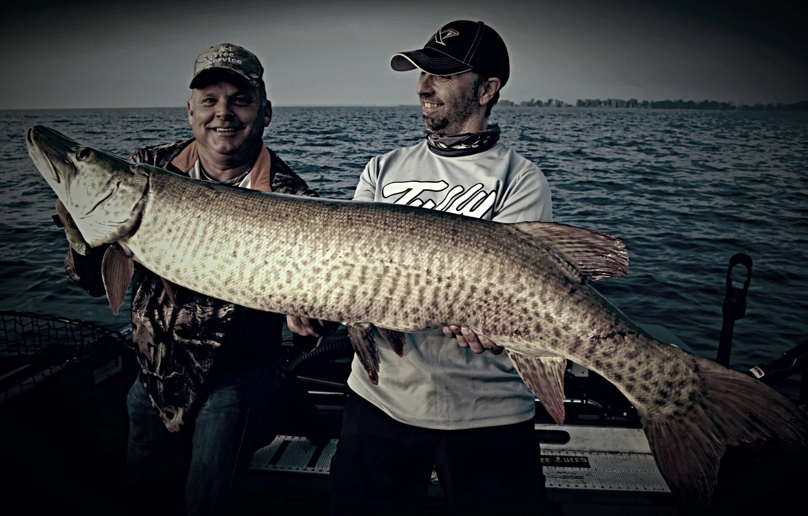 The working end of a guided day, photographed by Fishing Guide Service with Lee Tauchen in WI