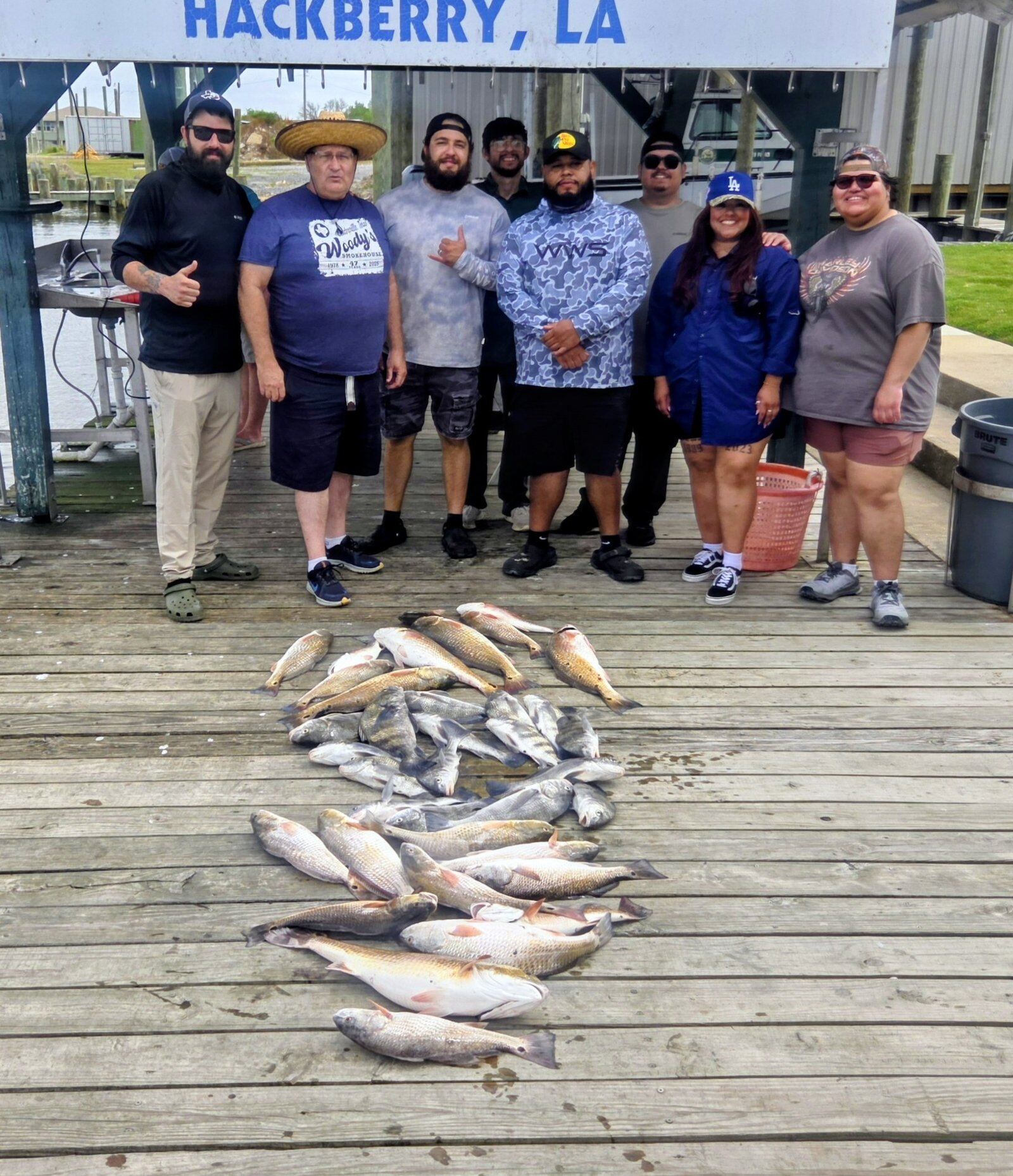 On the Calcasieu Estuary, photographed by Fishing Tom Guide Service