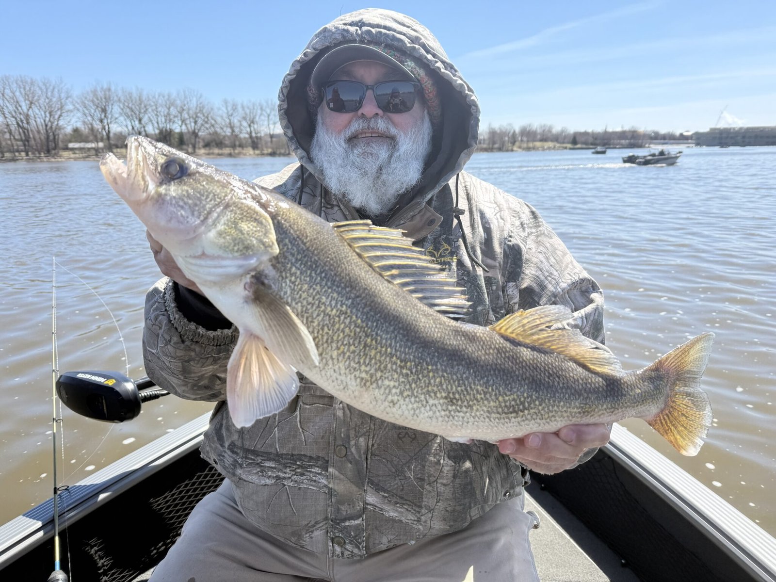 The working end of a guided day, photographed by Fishing With Captain Kirk in WI