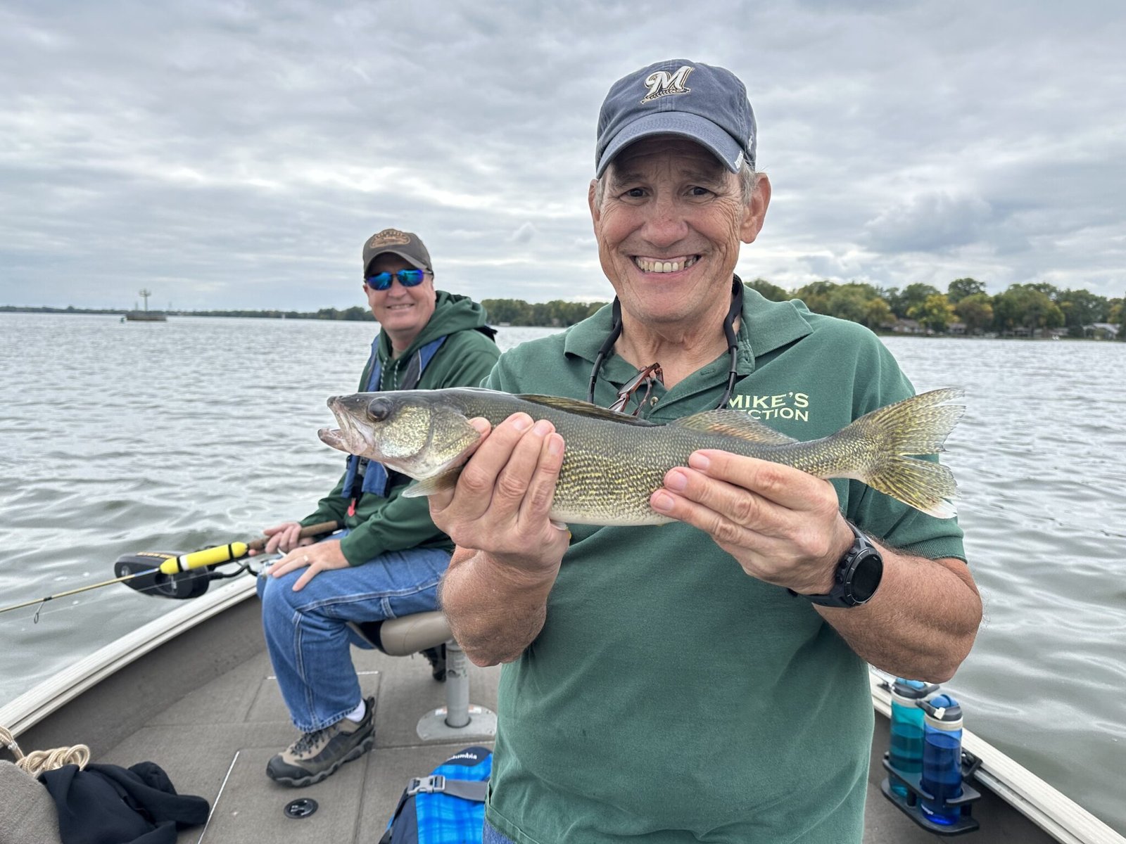 Fishing With Captain Kirk on the water in Wisconsin