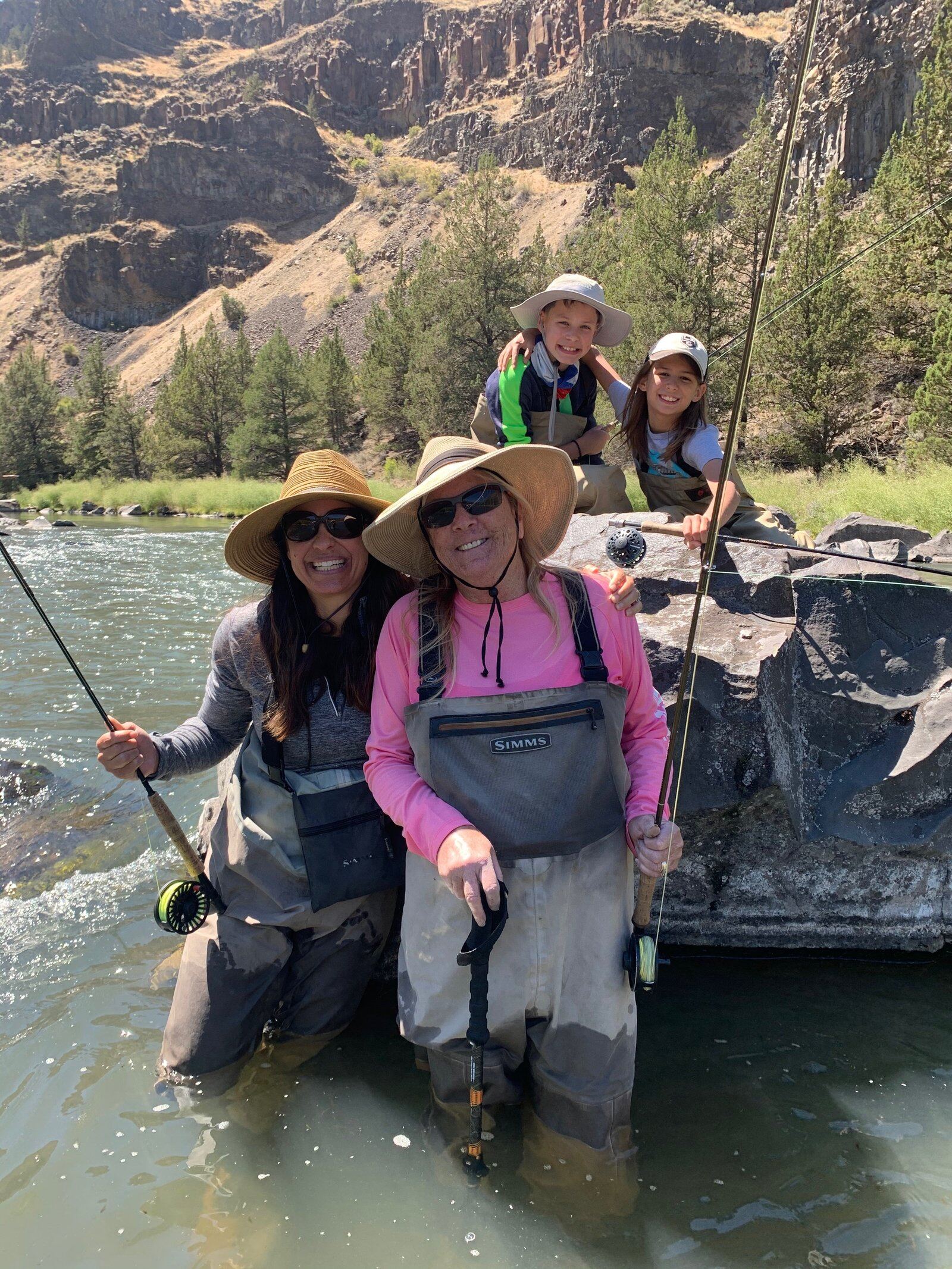 Fly and Field Outfitters on the water in Oregon