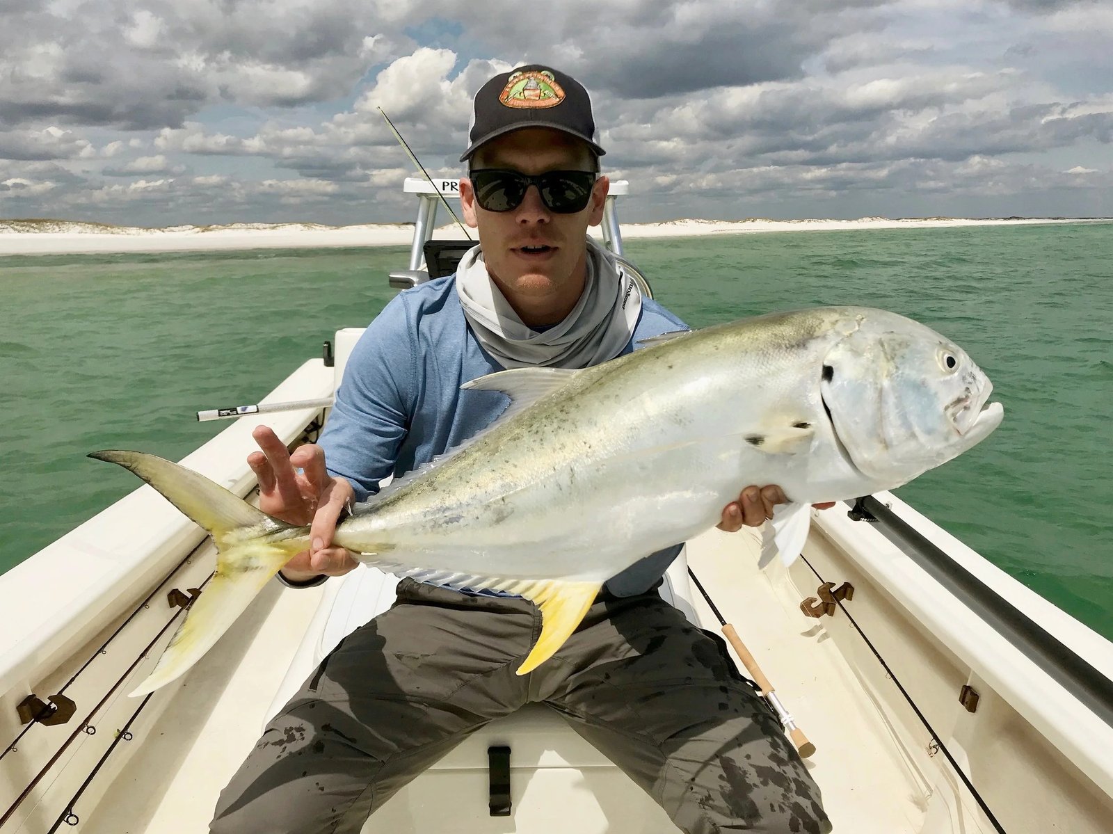 Time on the water from a working guide's operation, photographed by Fly Fishing Pensacola in FL