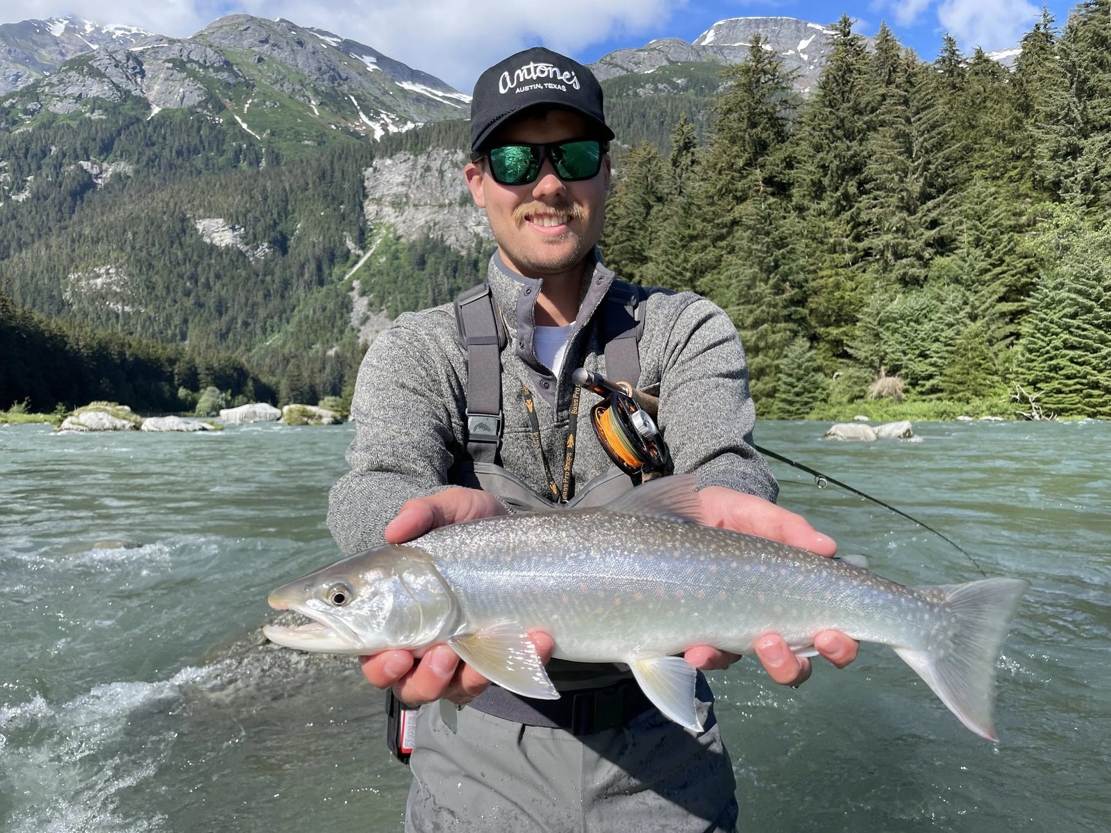 On the Chilkoot River, photographed by Fly Guides