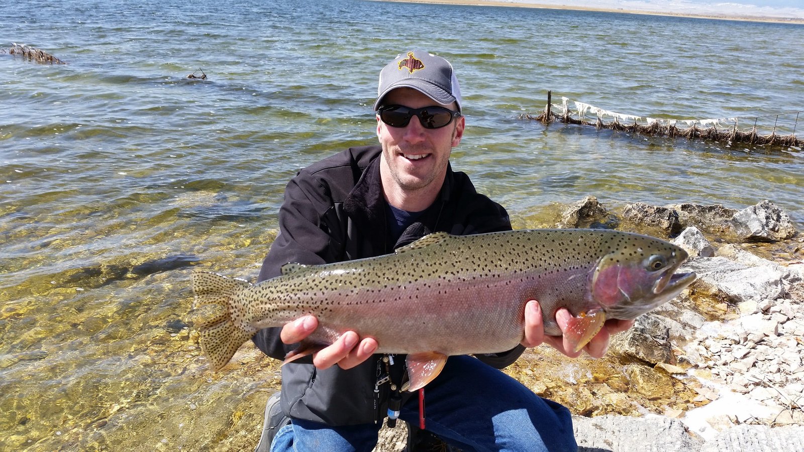 On the Upper North Platte River, photographed by Four Seasons Anglers