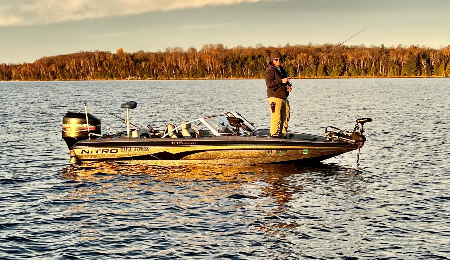 On the Ontonagon River, photographed by Fox Valley Outdoors Guide Service